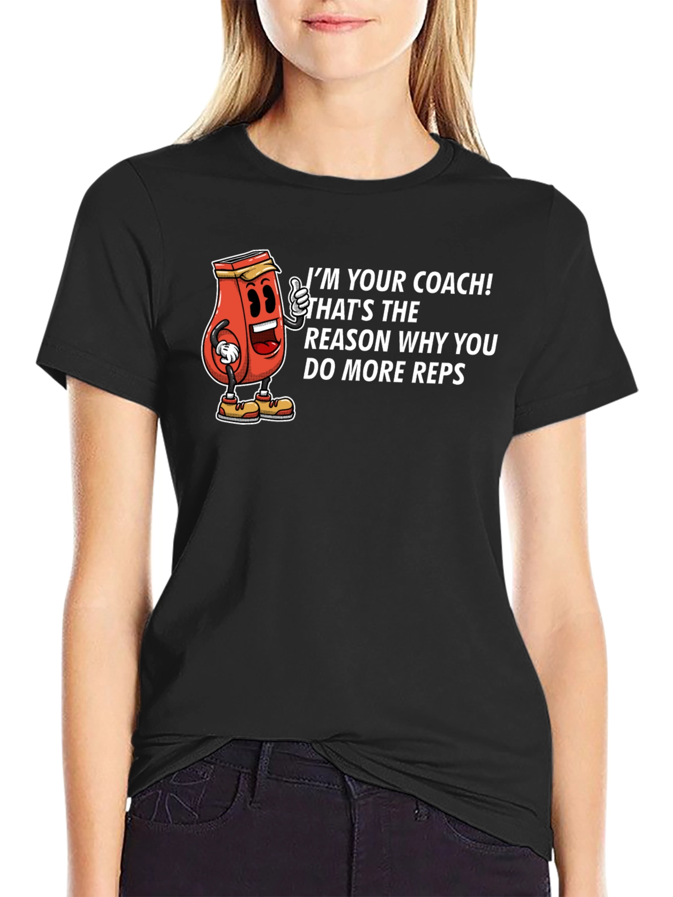 Coach Kool-Aid Man More Reps Black T-Shirt