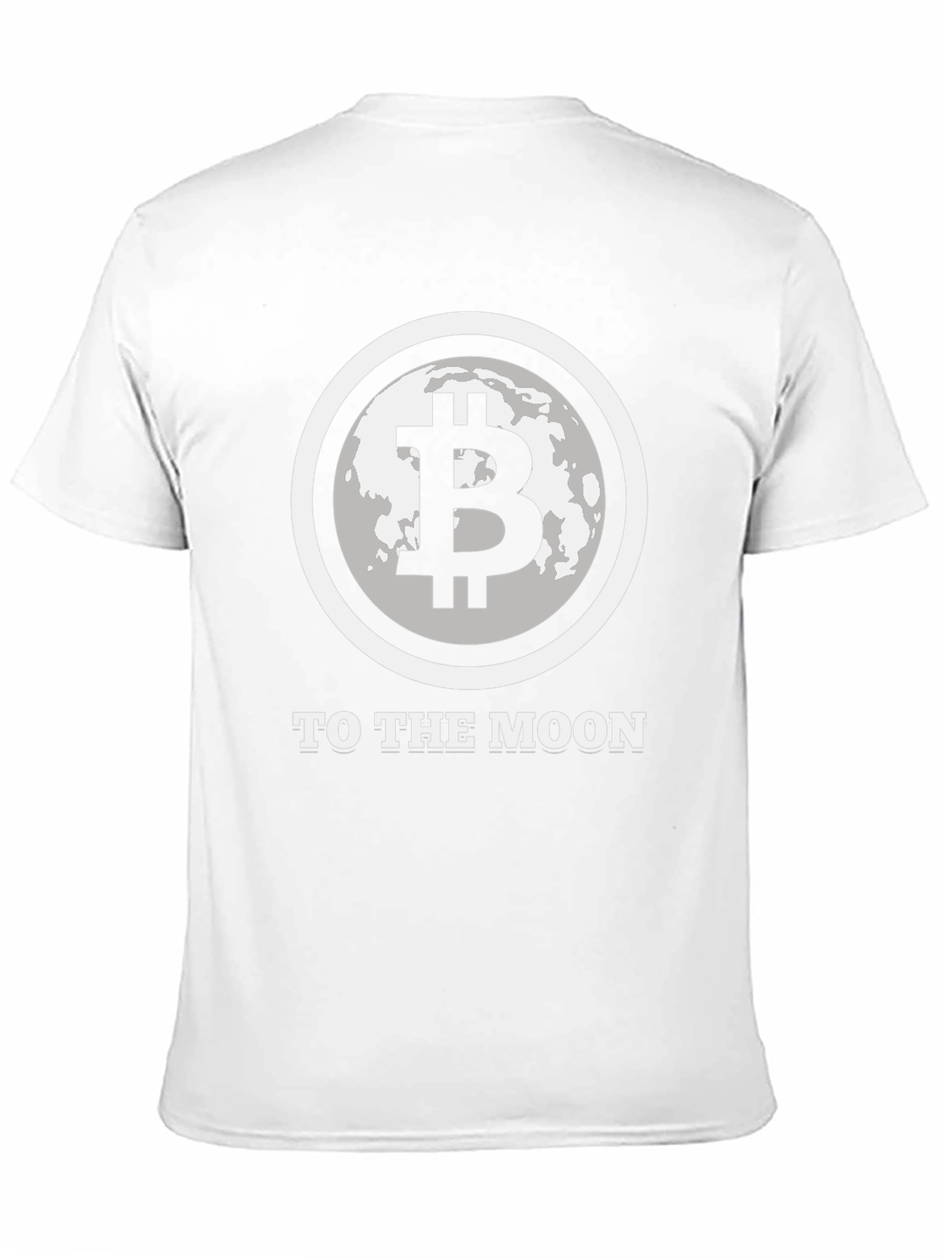 Bitcoin To The Moon Graphic T-Shirt
