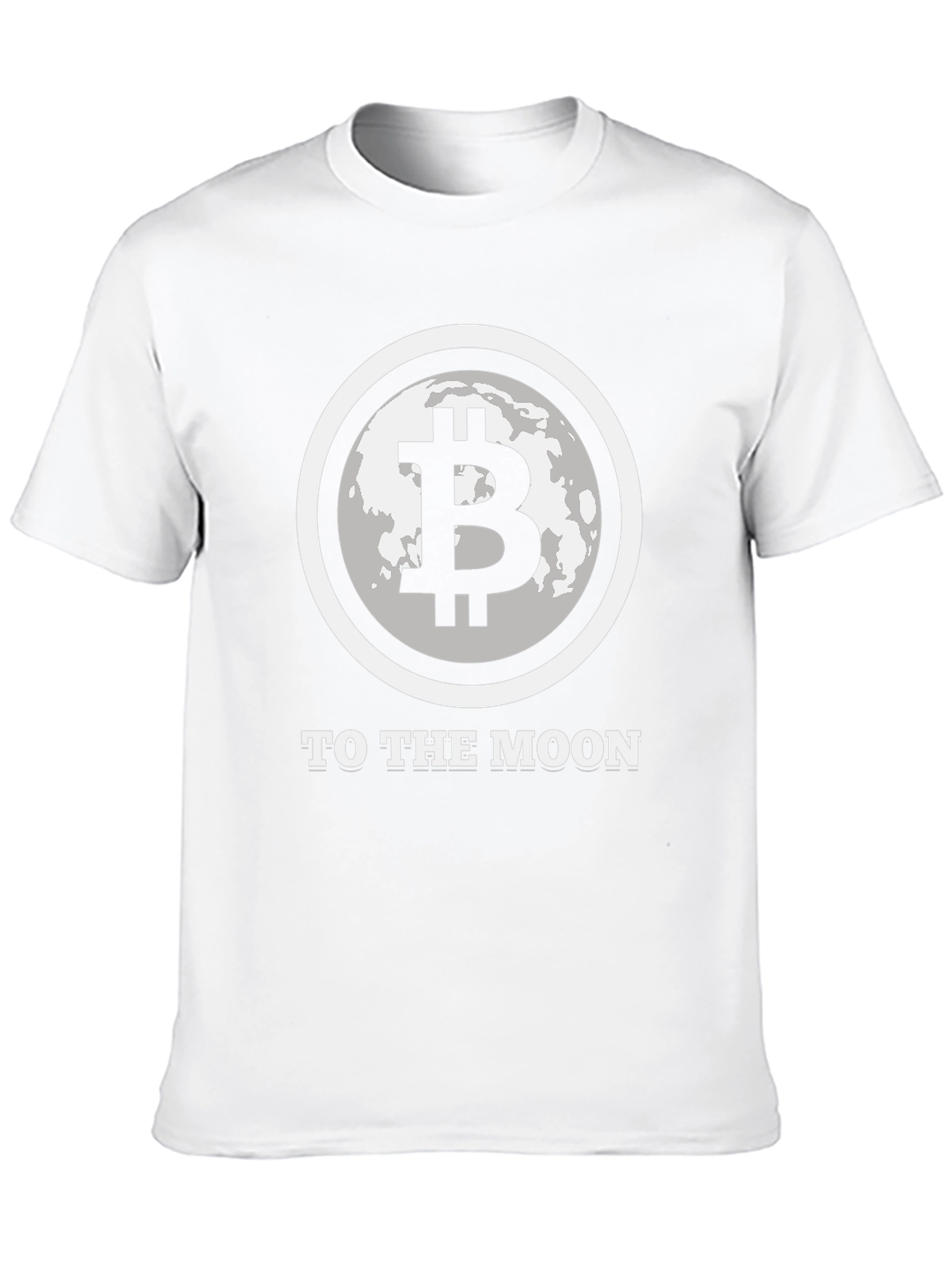 Bitcoin To The Moon Graphic T-Shirt