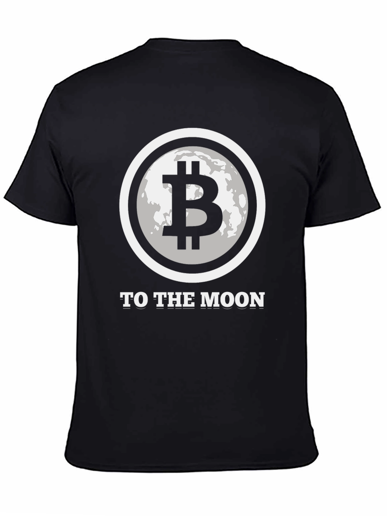 Bitcoin To The Moon Graphic T-Shirt