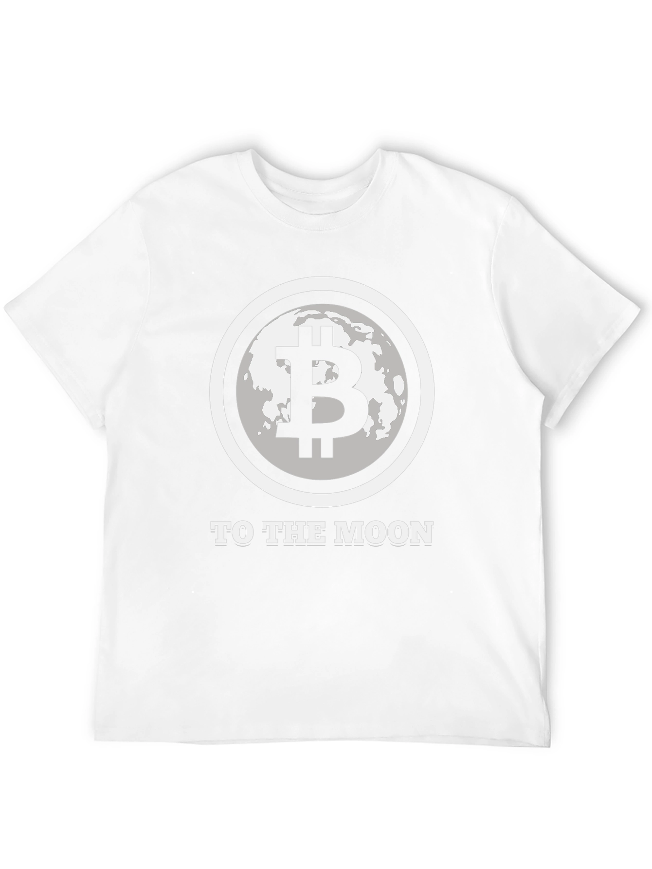 Bitcoin To The Moon Graphic T-Shirt