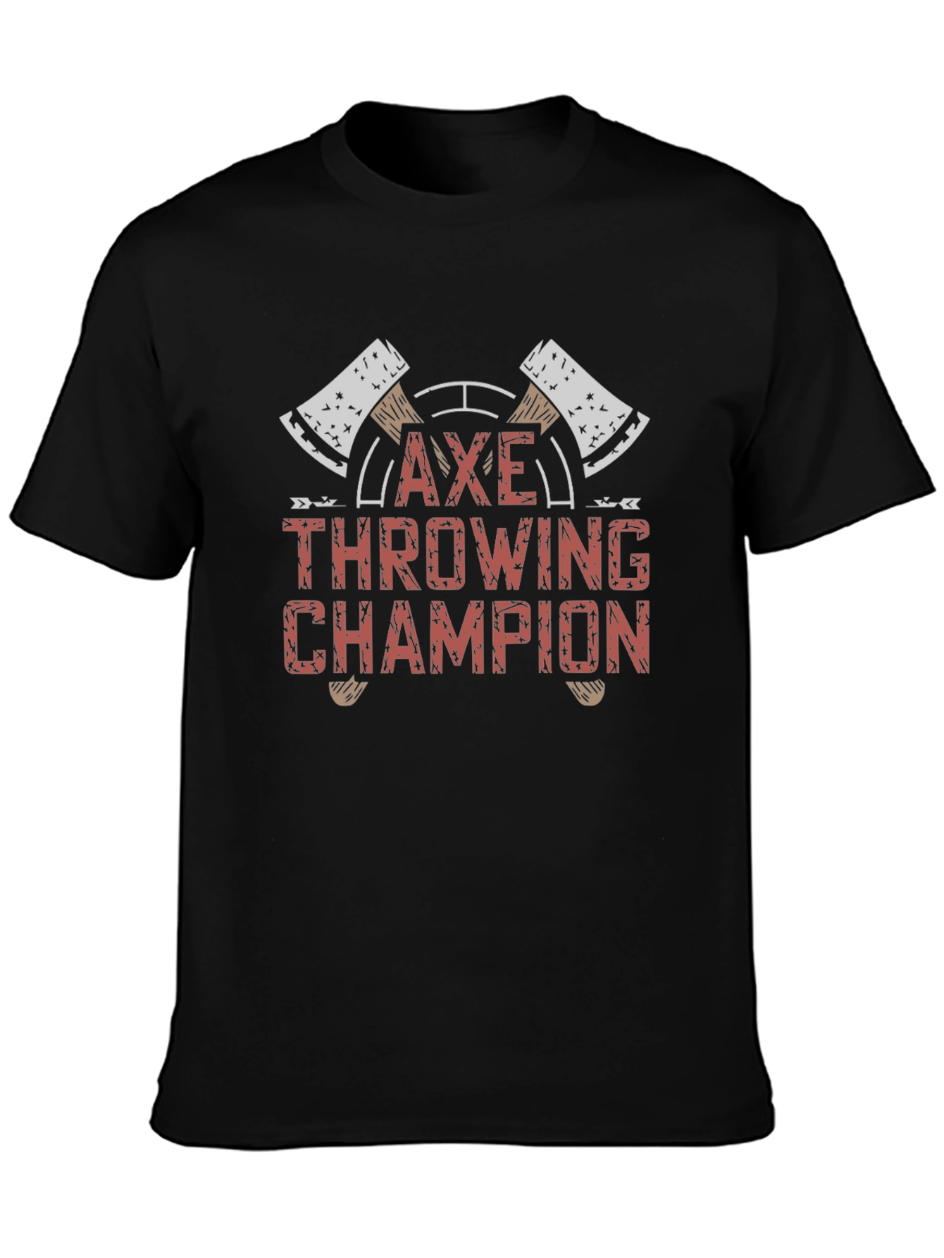 Axe Throwing Champion Black T-Shirt