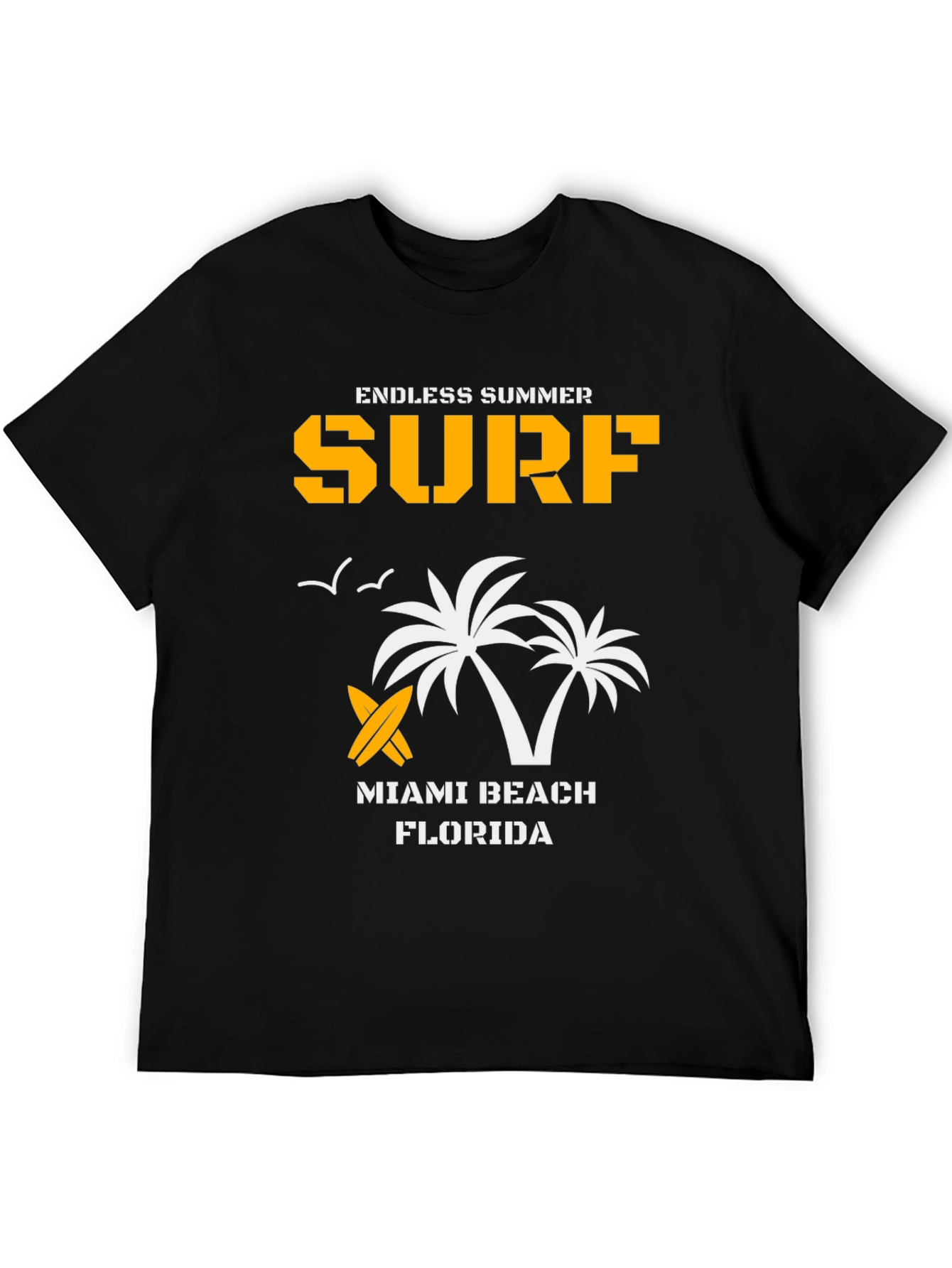Endless Summer Surf T-Shirt - Miami Beach Florida