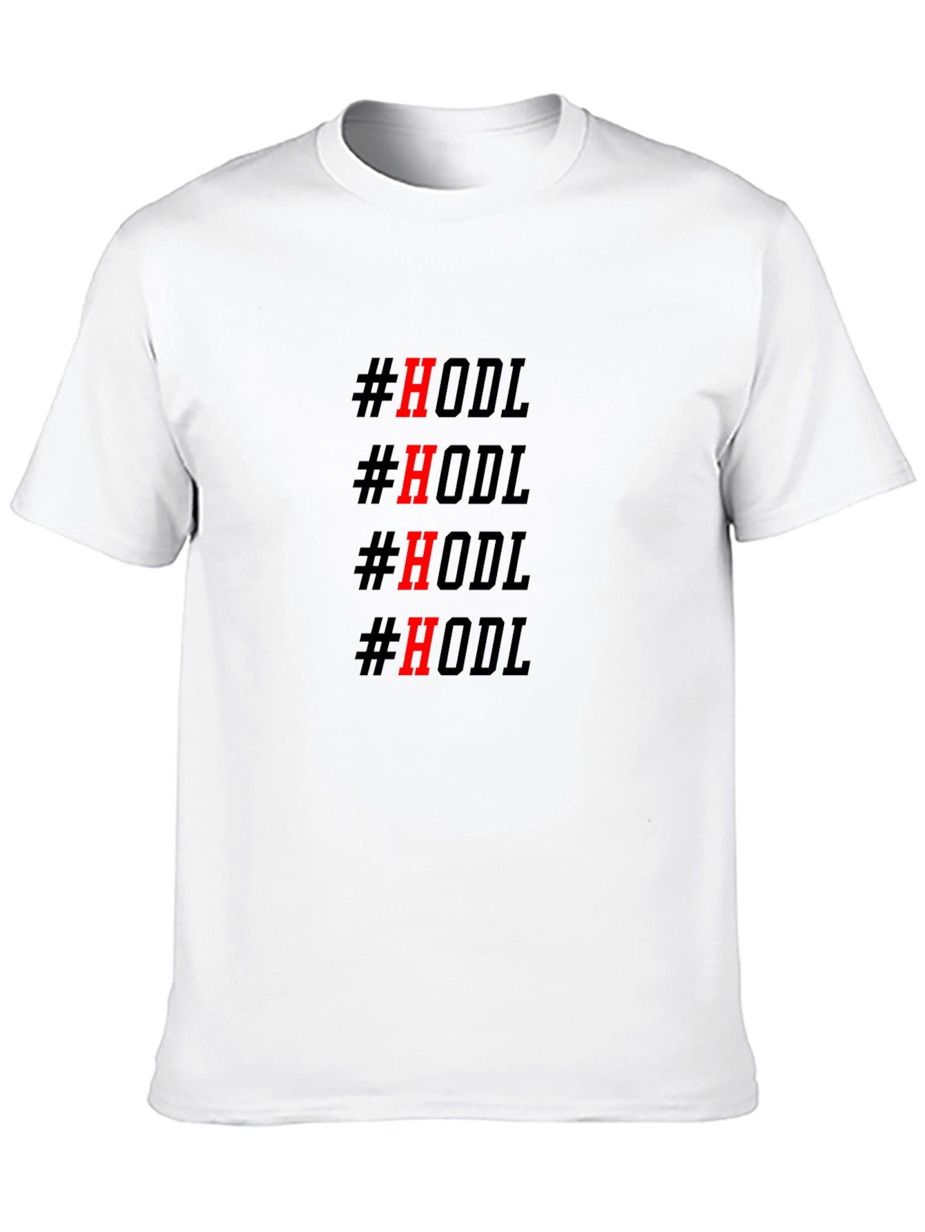 #HODL Graphic Tee - Crypto Investor T-Shirt
