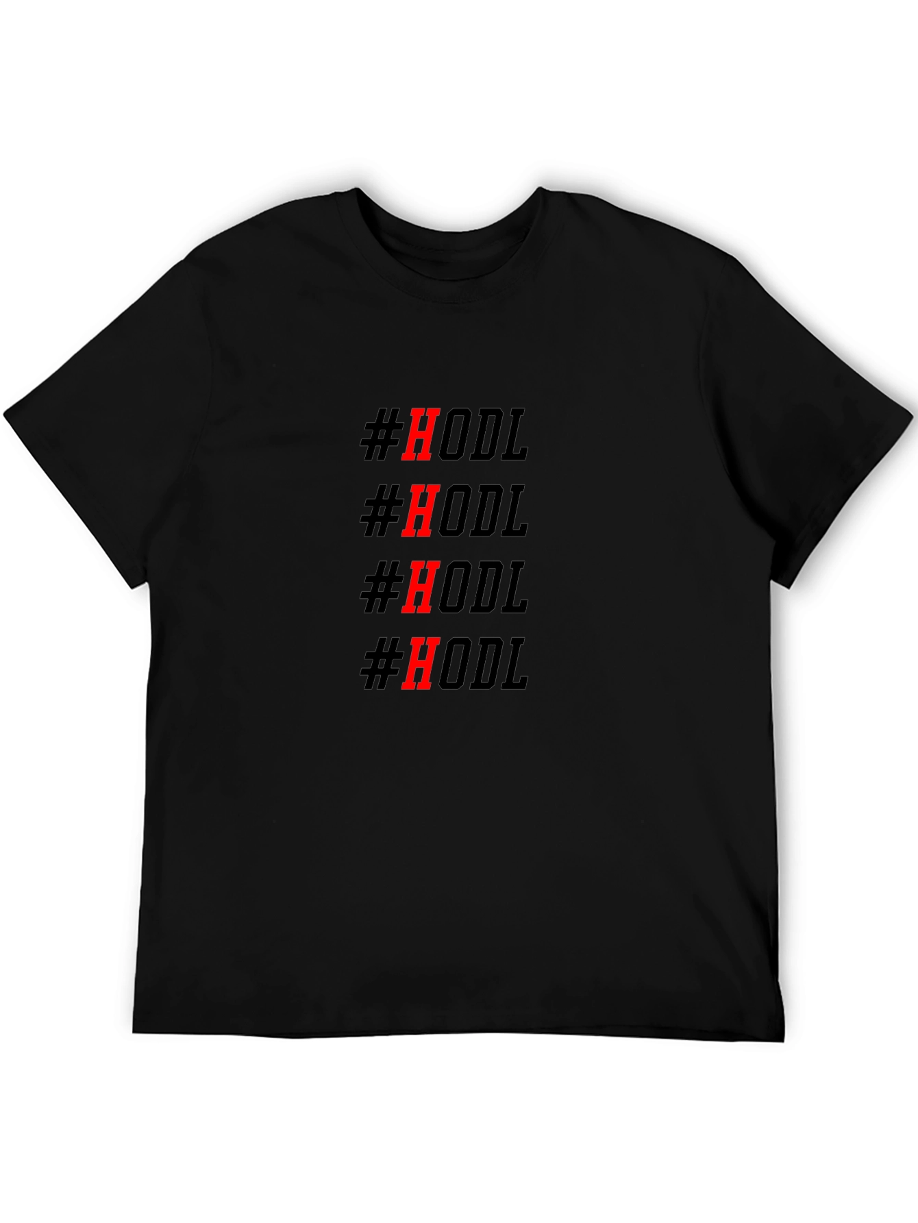 #HODL Graphic Tee - Crypto Investor T-Shirt