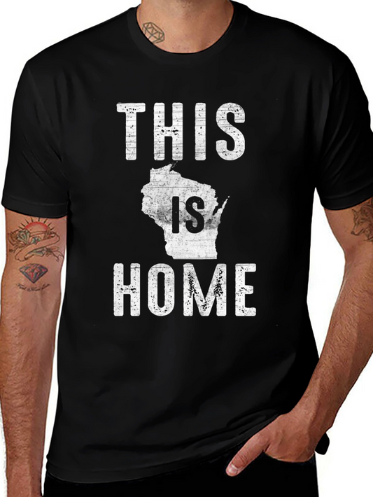 Wisconsin State Pride T-Shirt - This is Home