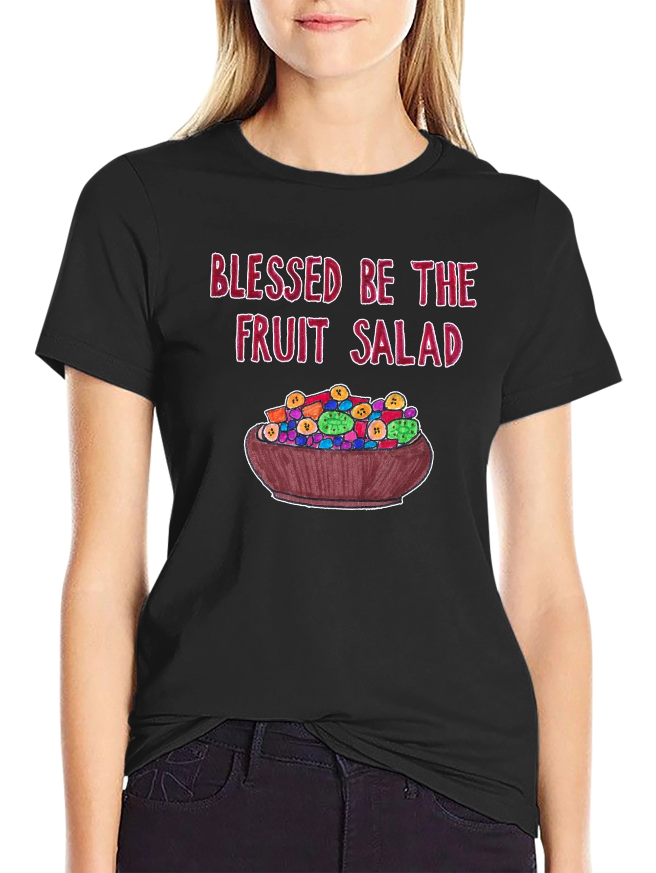 Blessed Be The Fruit Salad Graphic T-Shirt