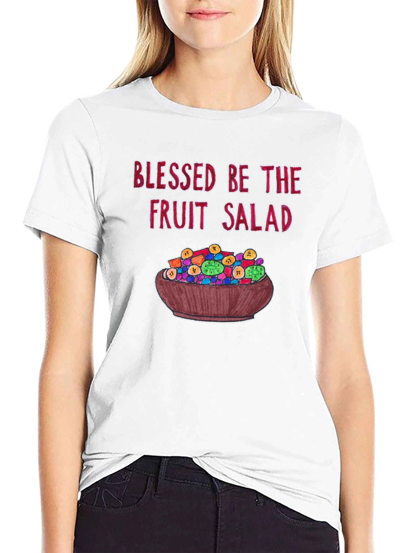 Blessed Be The Fruit Salad Graphic T-Shirt