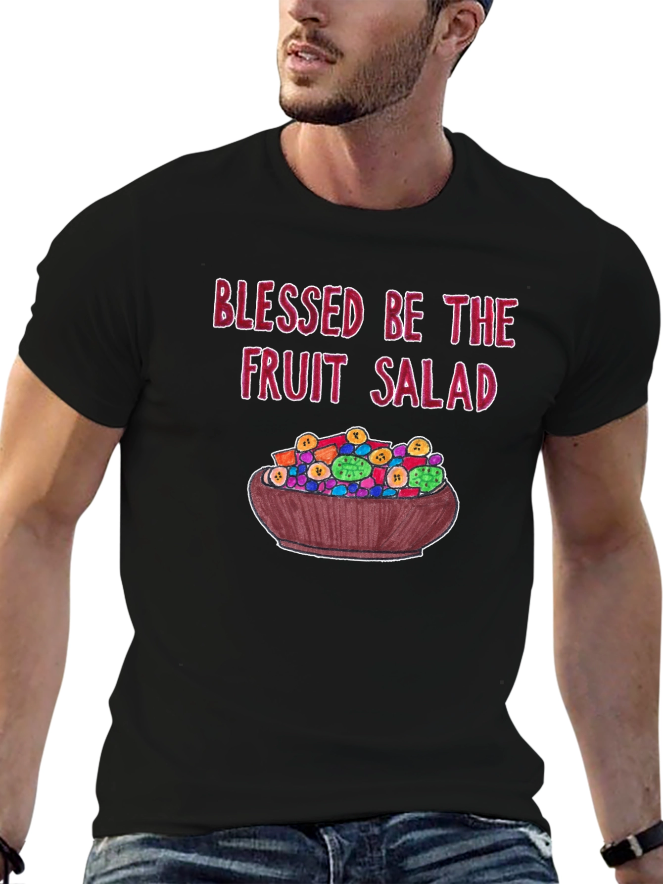 Blessed Be The Fruit Salad Graphic T-Shirt