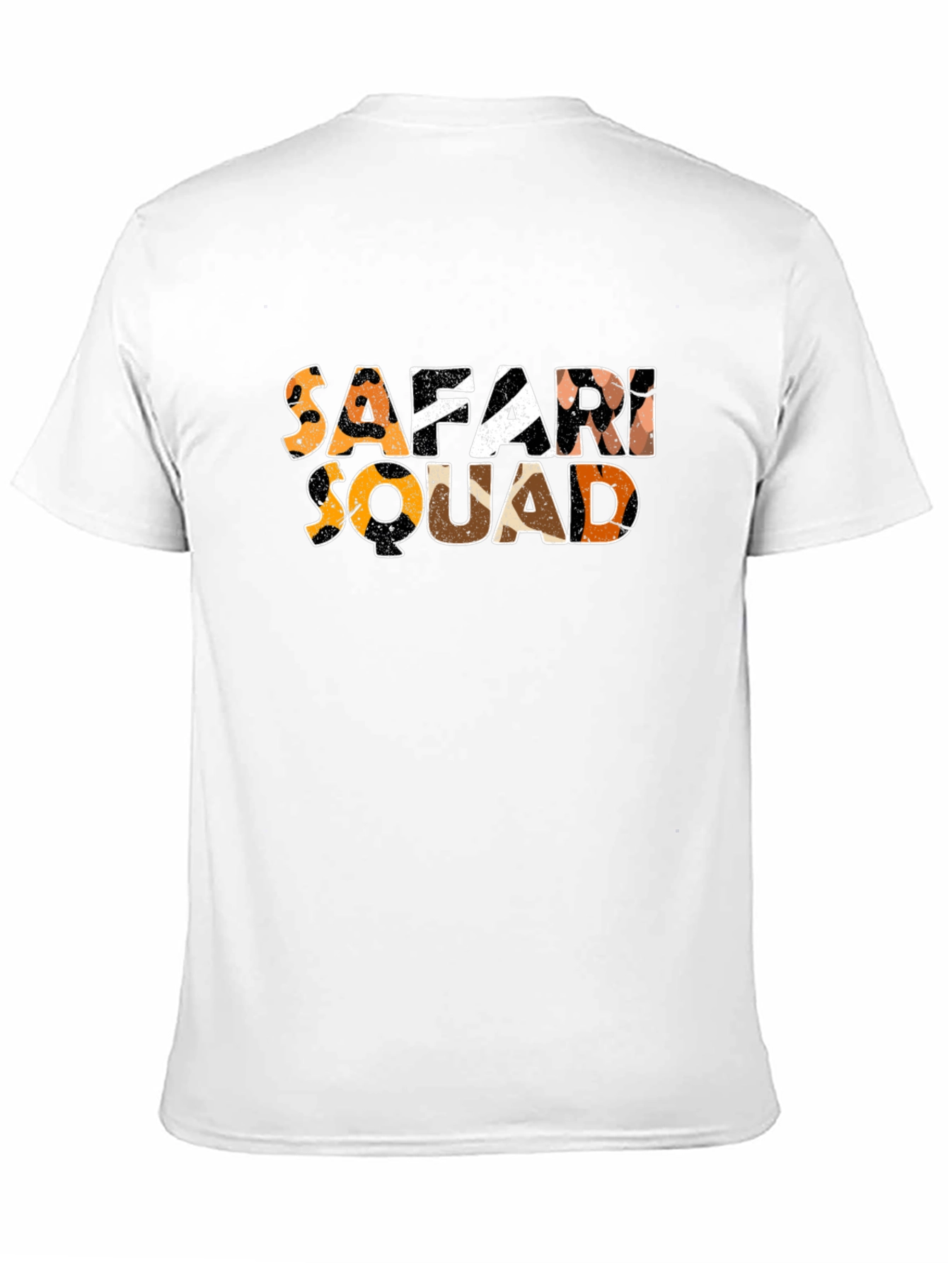 Safari Squad Graphic Tee - Stylish Animal Print Design