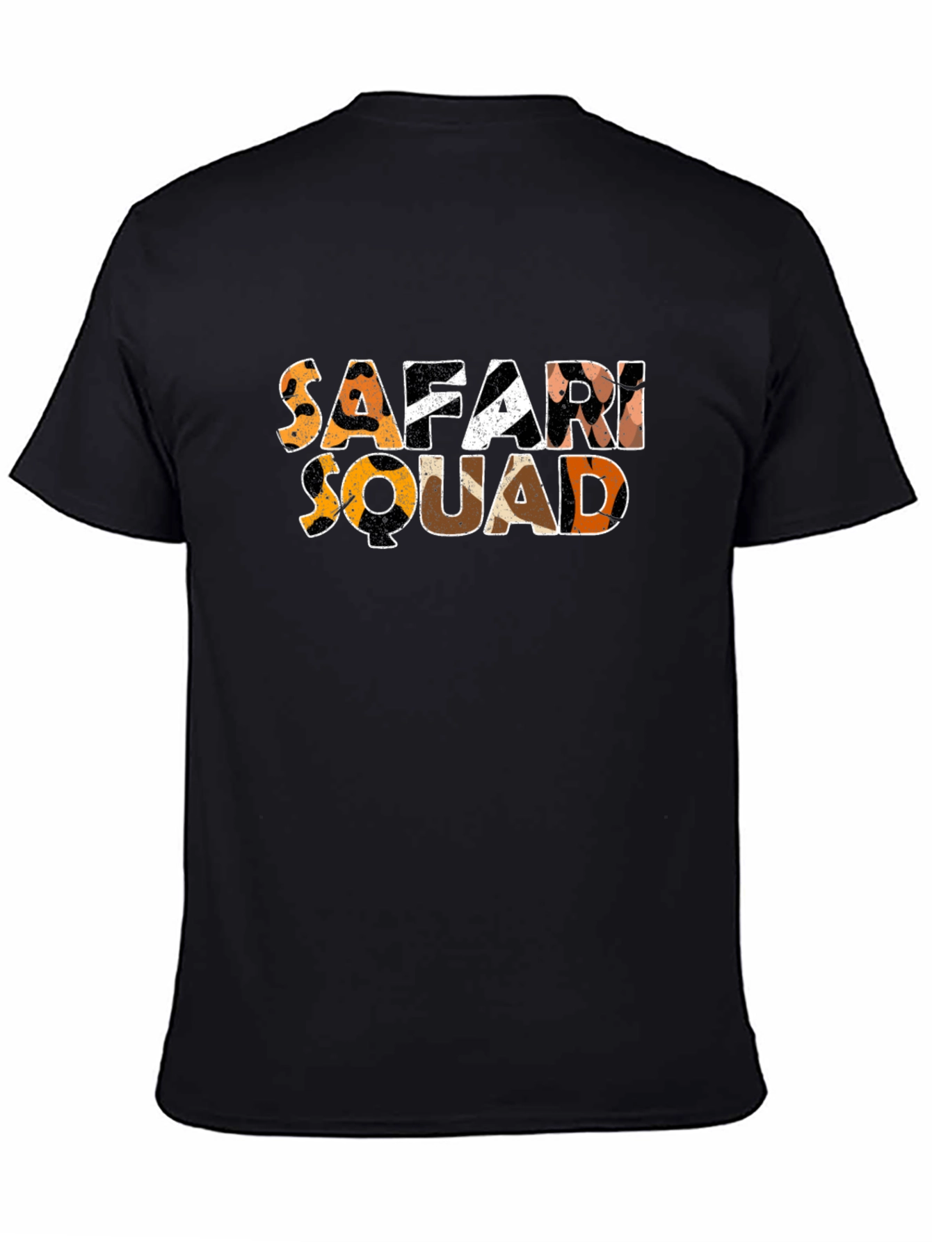 Safari Squad Graphic Tee - Stylish Animal Print Design