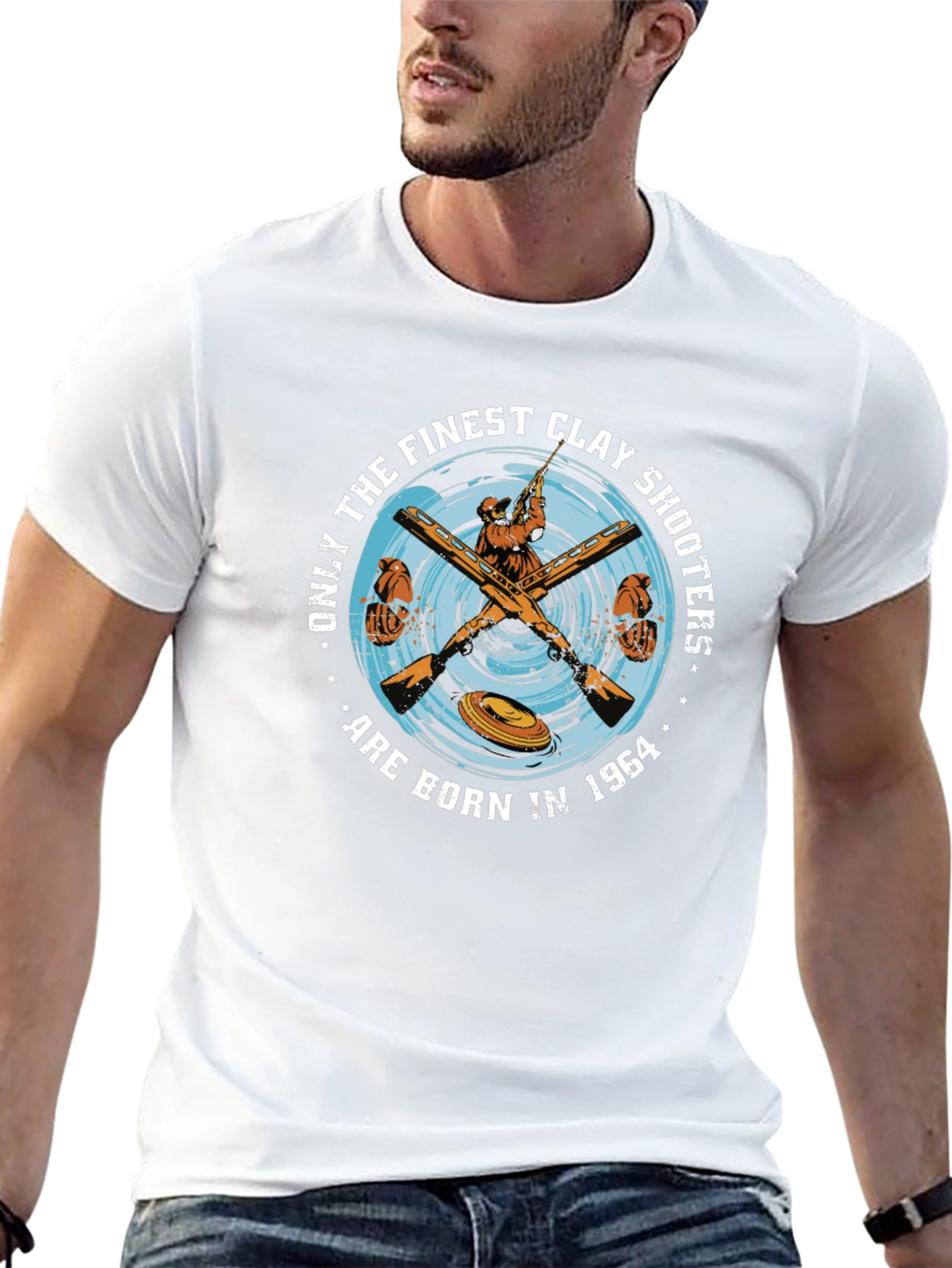 Finest Clay Shooters Born in 1964 T-Shirt