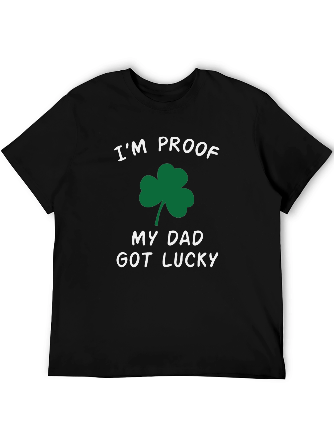 Lucky Dad T-Shirt - Shamrock Graphic Tee