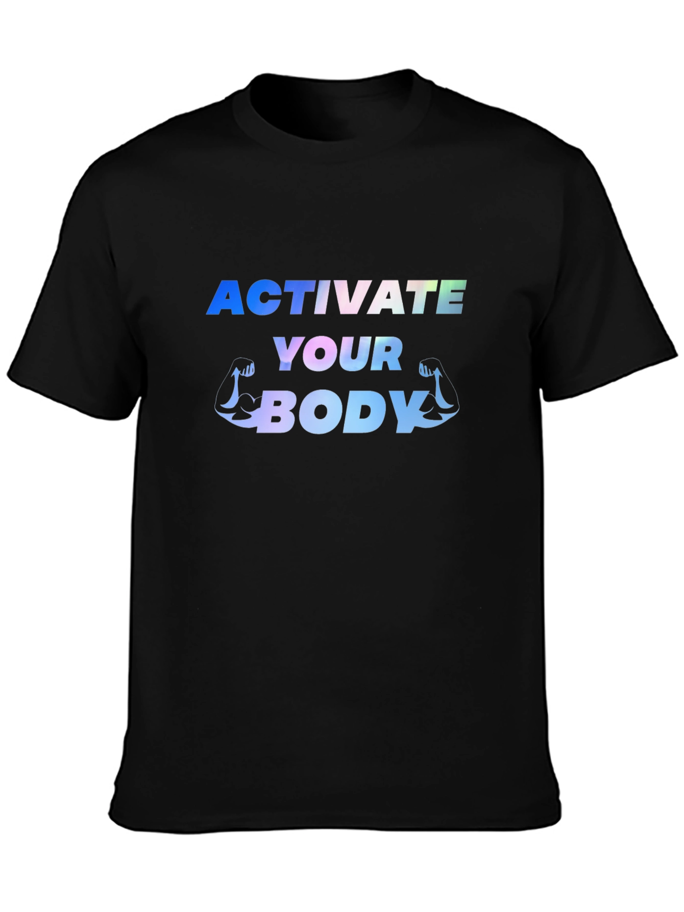 Activate Your Body Black Graphic Tee