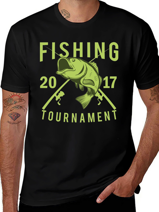 Fishing Tournament 2017 Graphic T-Shirt