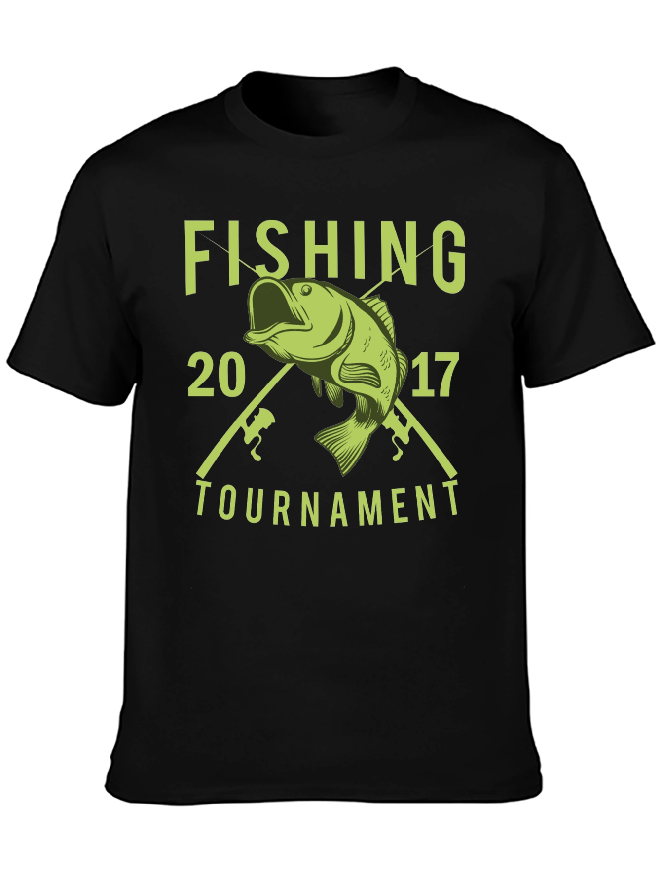 Fishing Tournament 2017 Graphic T-Shirt