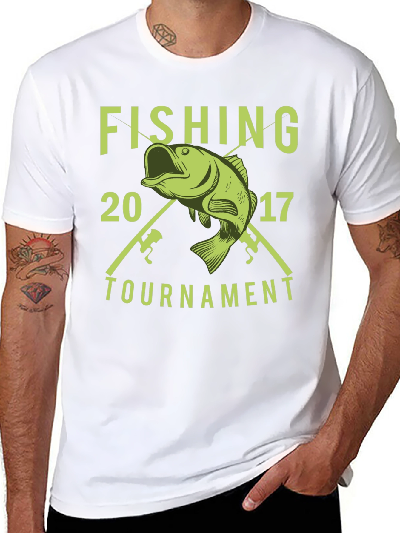 Fishing Tournament 2017 Graphic T-Shirt