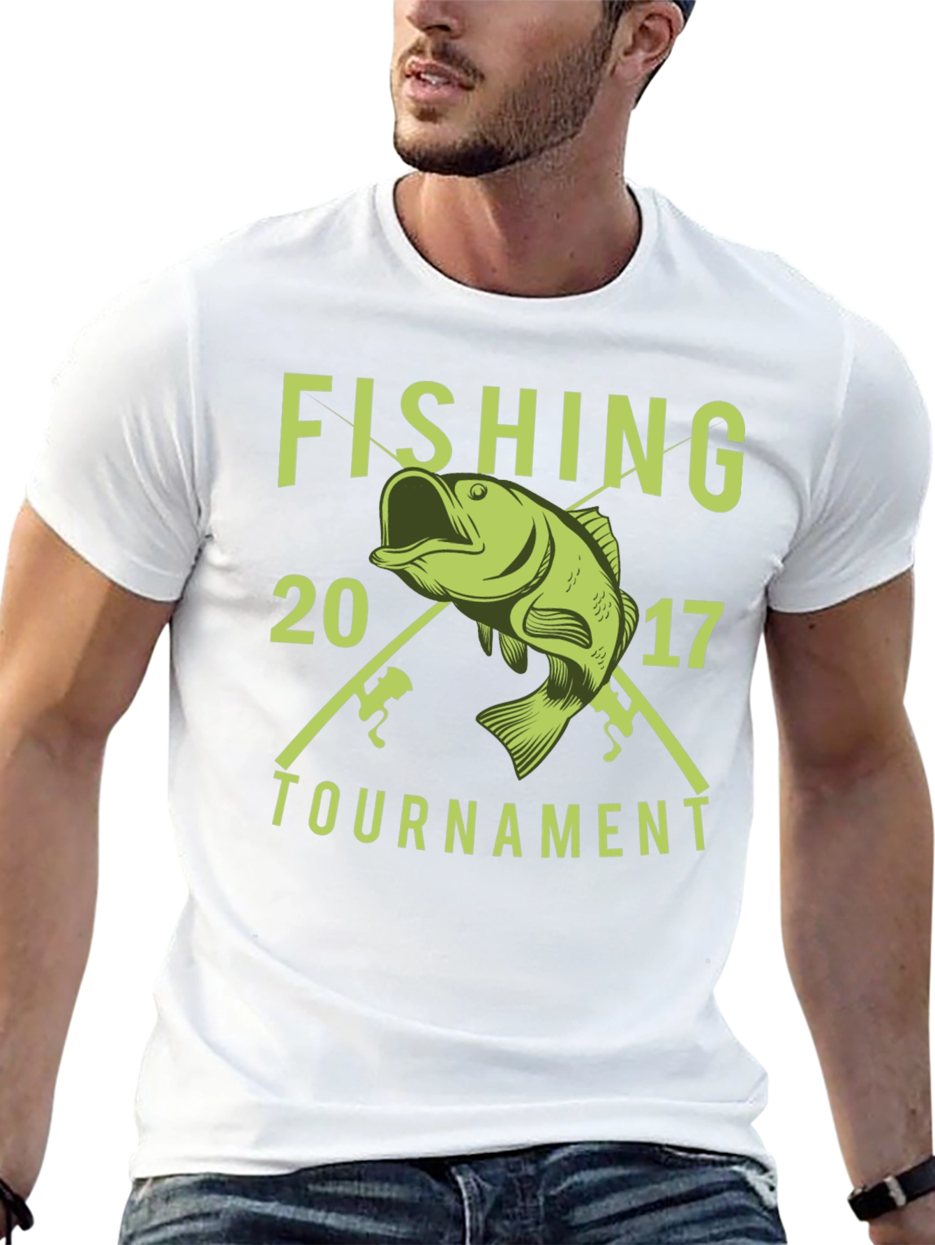 Fishing Tournament 2017 Graphic T-Shirt