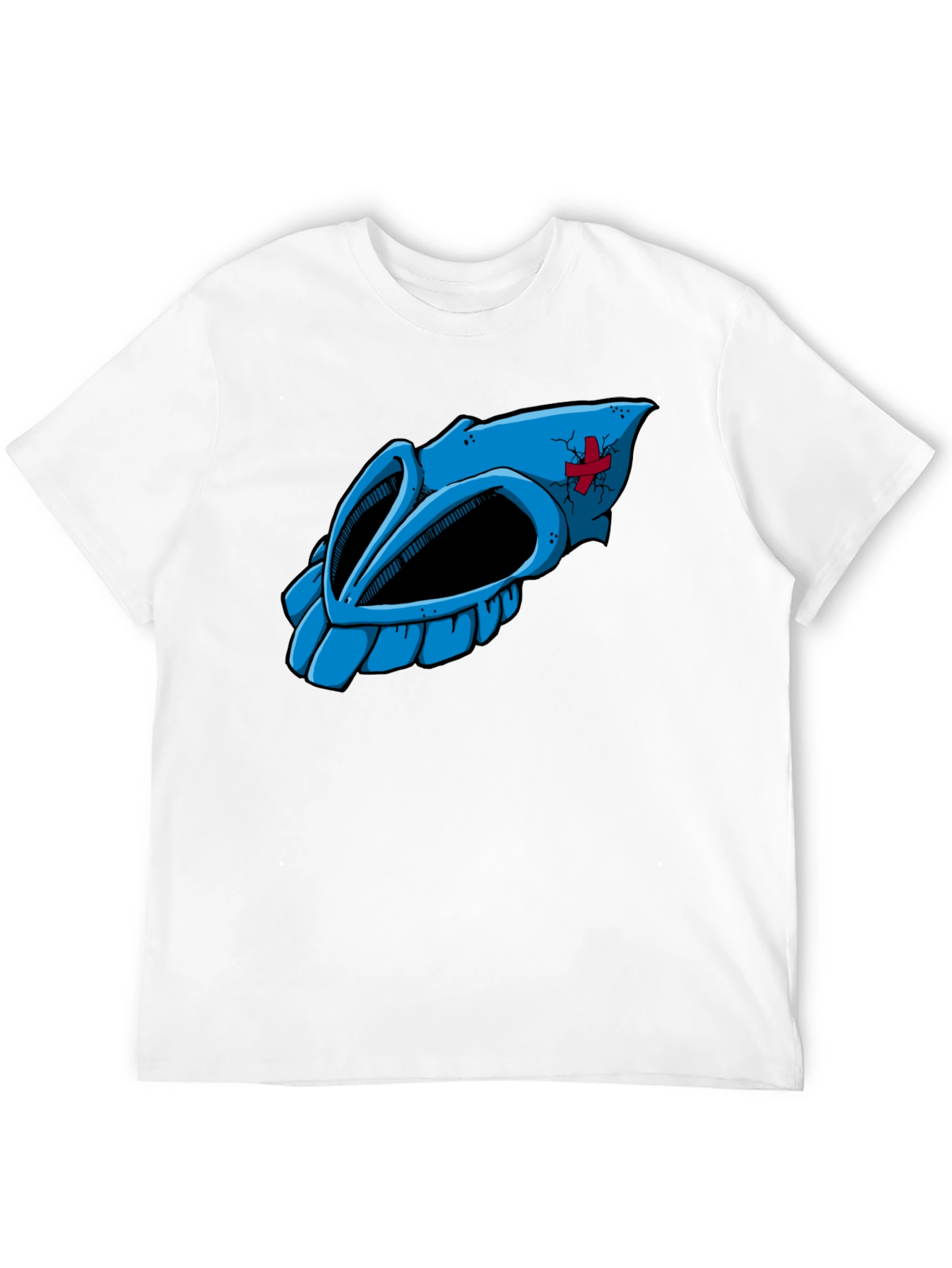 Cartoon Skull Graphic Tee