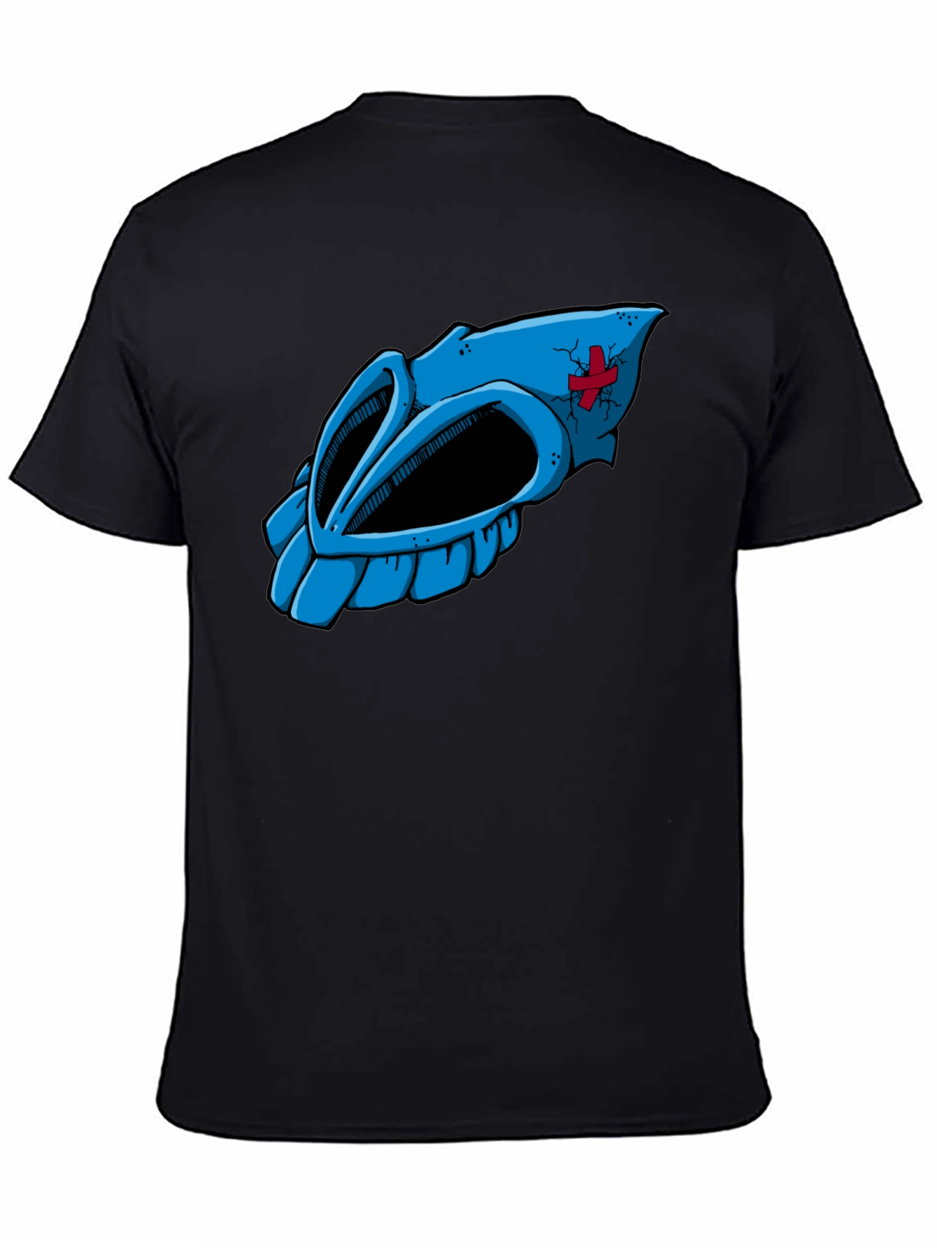 Cartoon Skull Graphic Tee