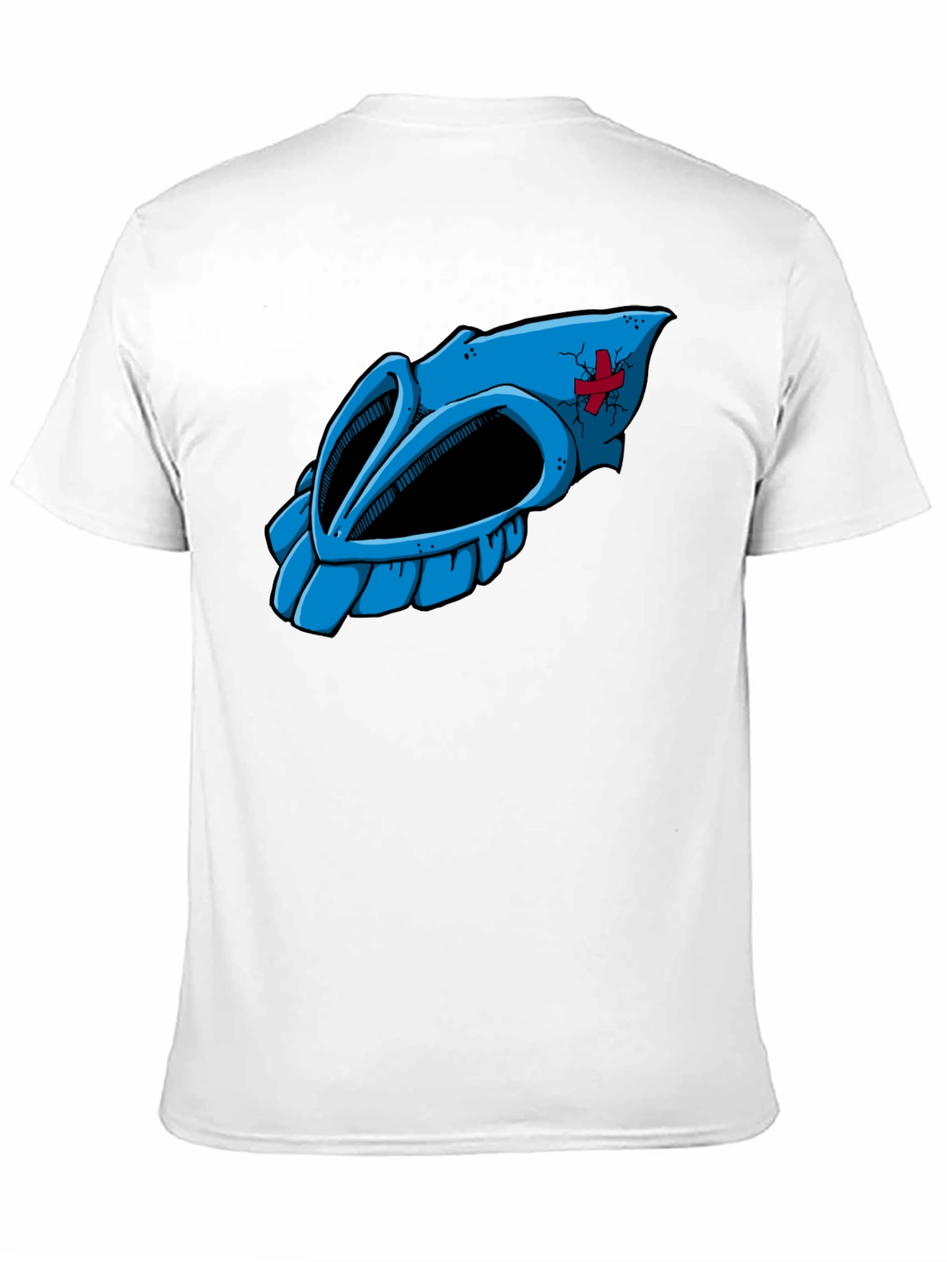 Cartoon Skull Graphic Tee