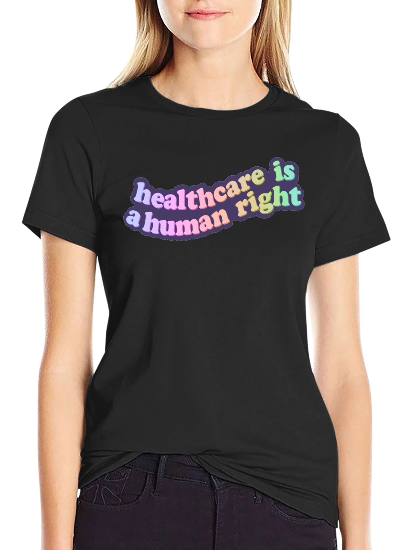 Healthcare Is A Human Right Graphic Tee