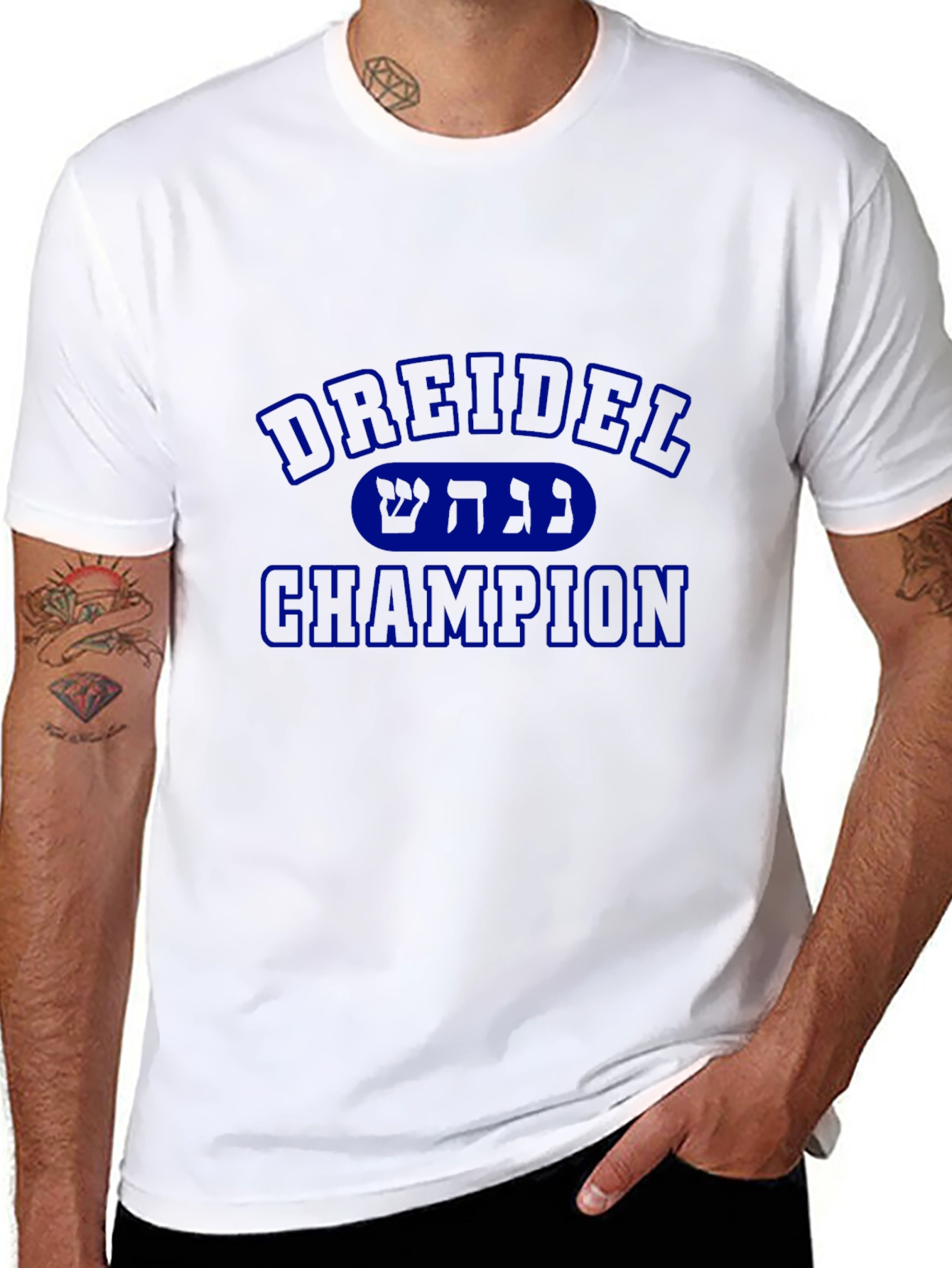 Dreidel Champion Black T-Shirt