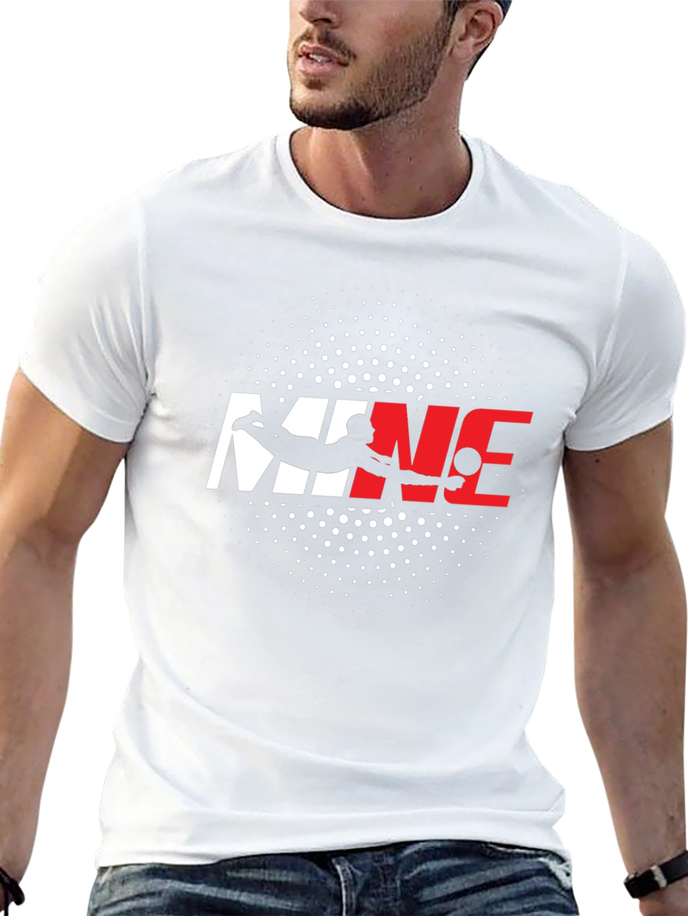 Volleyball Graphic Tee - Cool Sport Design
