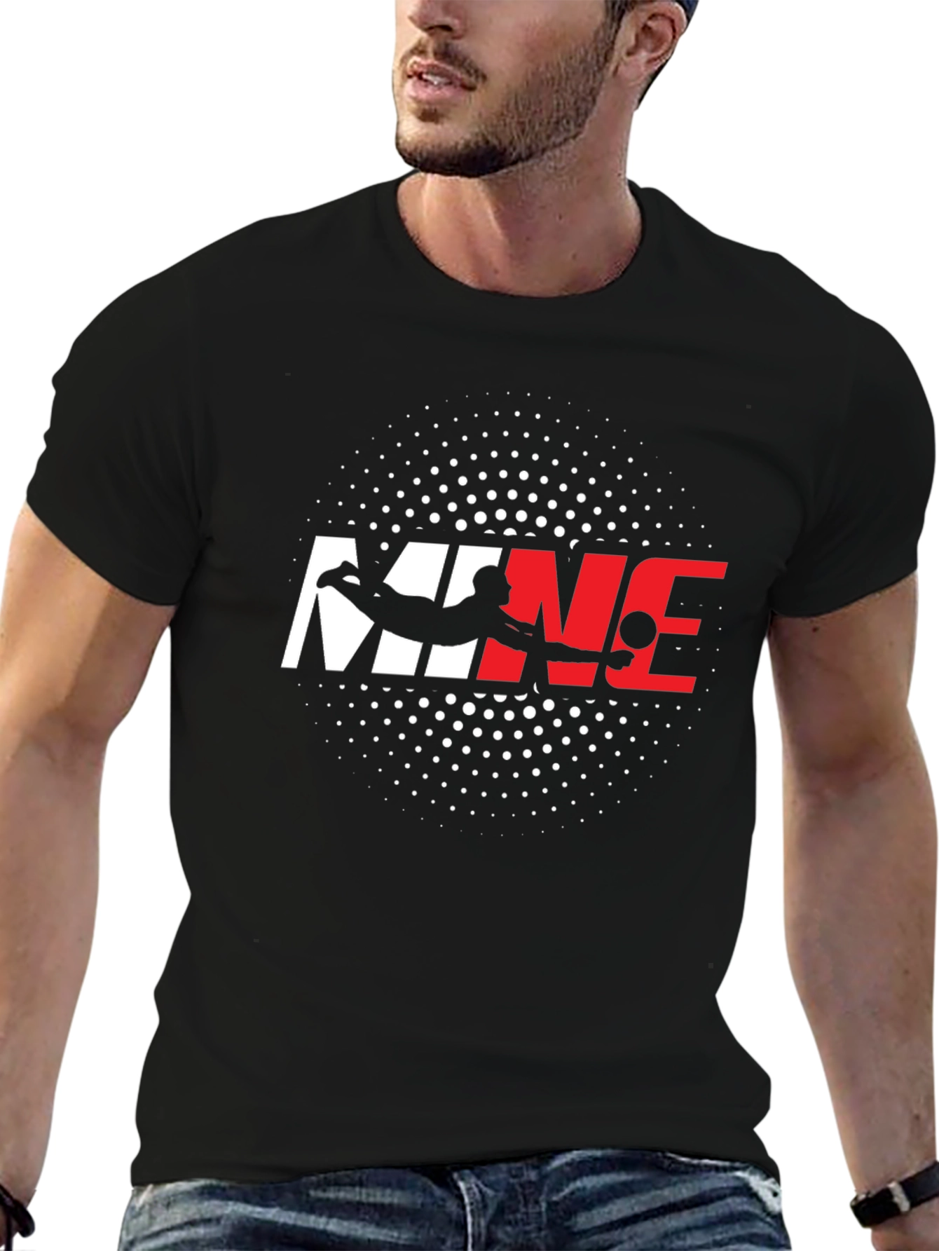 Volleyball Graphic Tee - Cool Sport Design