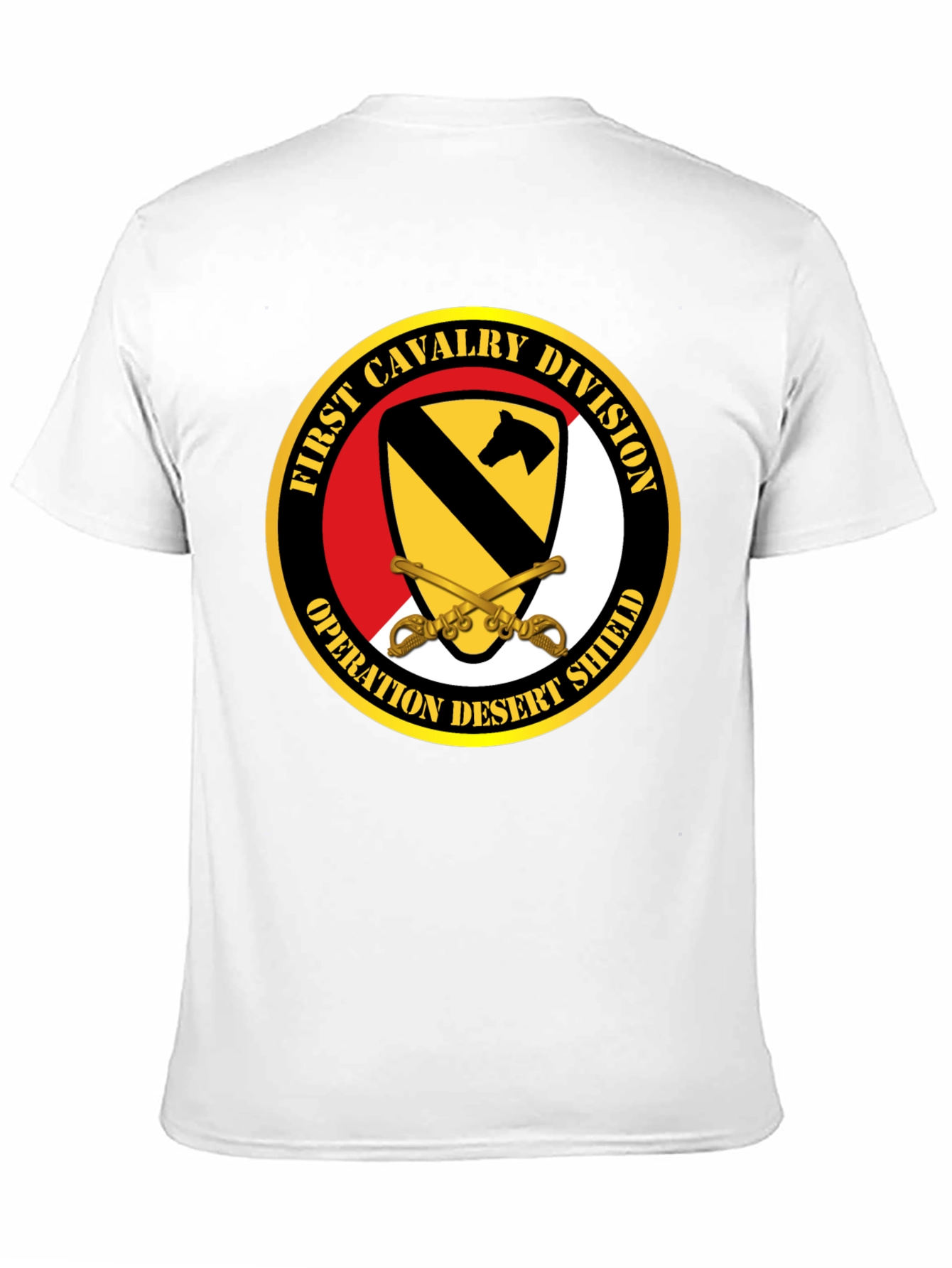 First Cavalry Division Operation Desert Shield T-Shirt