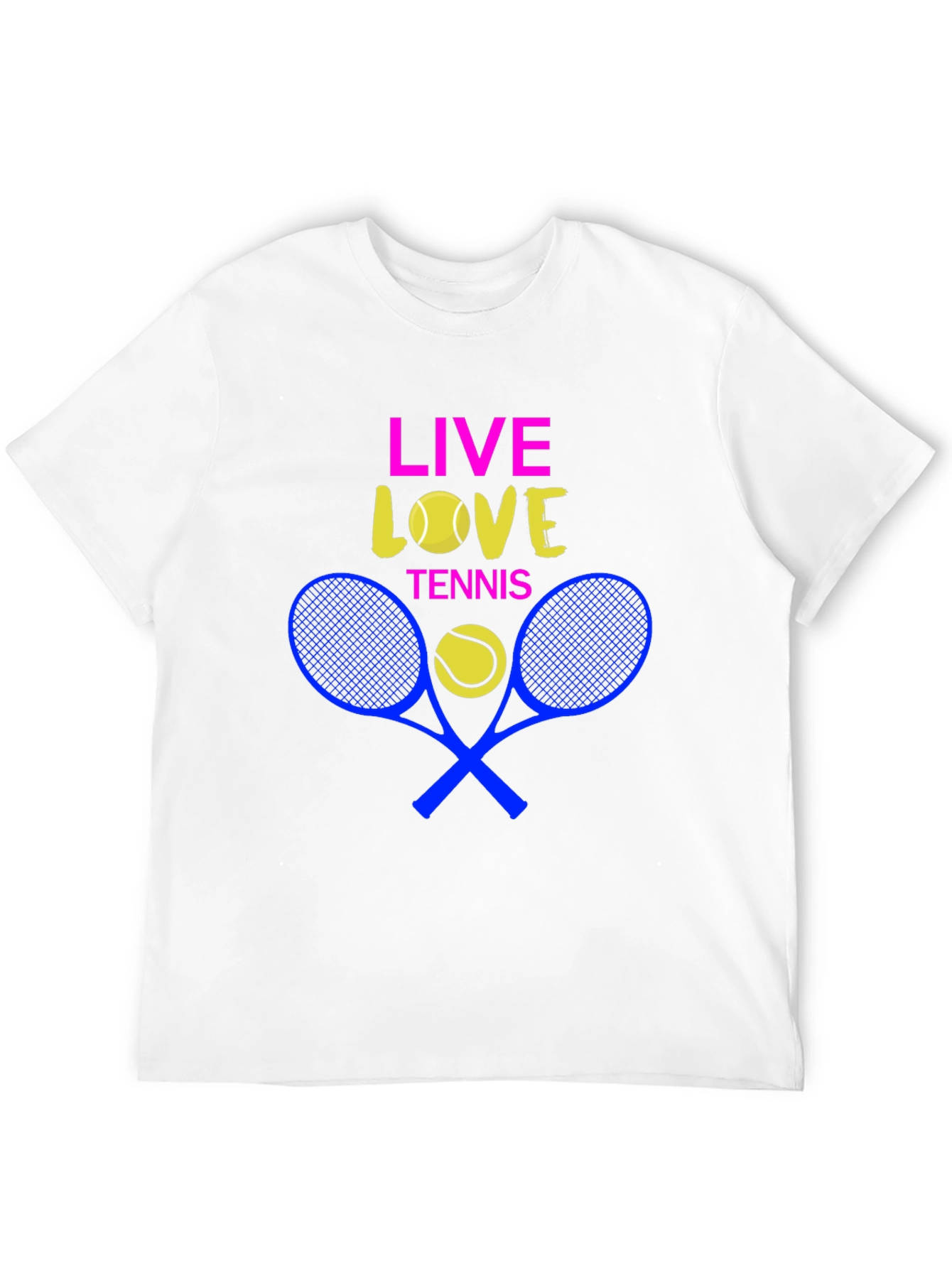 Live Love Tennis Graphic T-Shirt