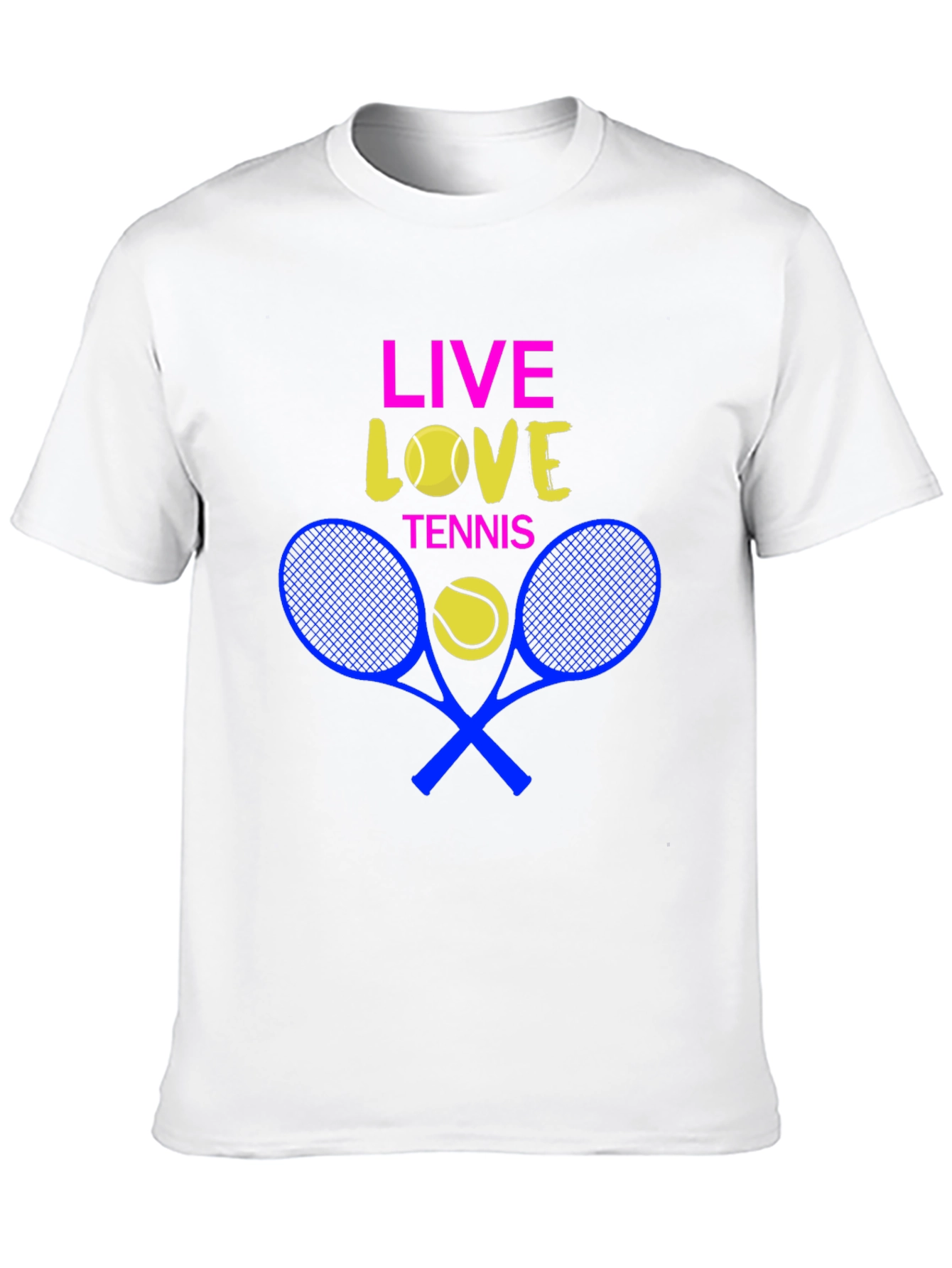 Live Love Tennis Graphic T-Shirt