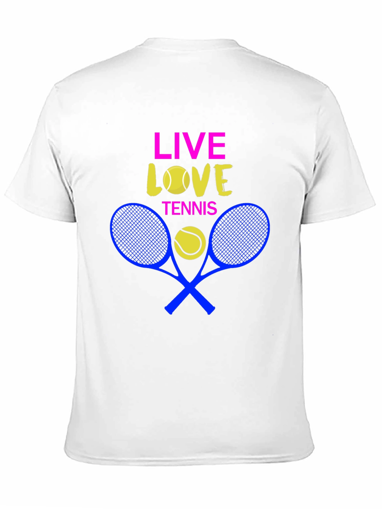 Live Love Tennis Graphic T-Shirt