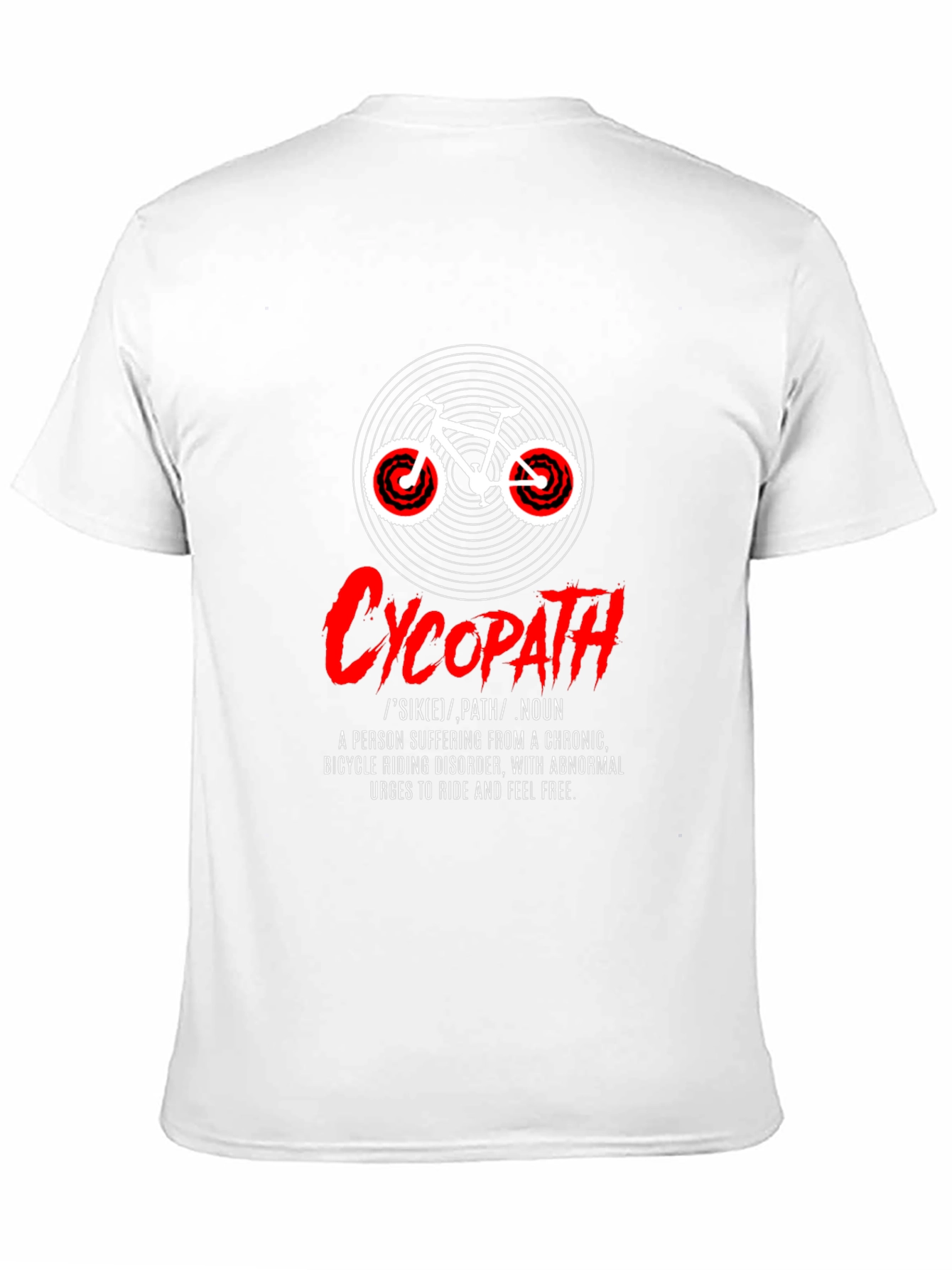 Cycopath Bike T-Shirt: Ride and Feel Free!