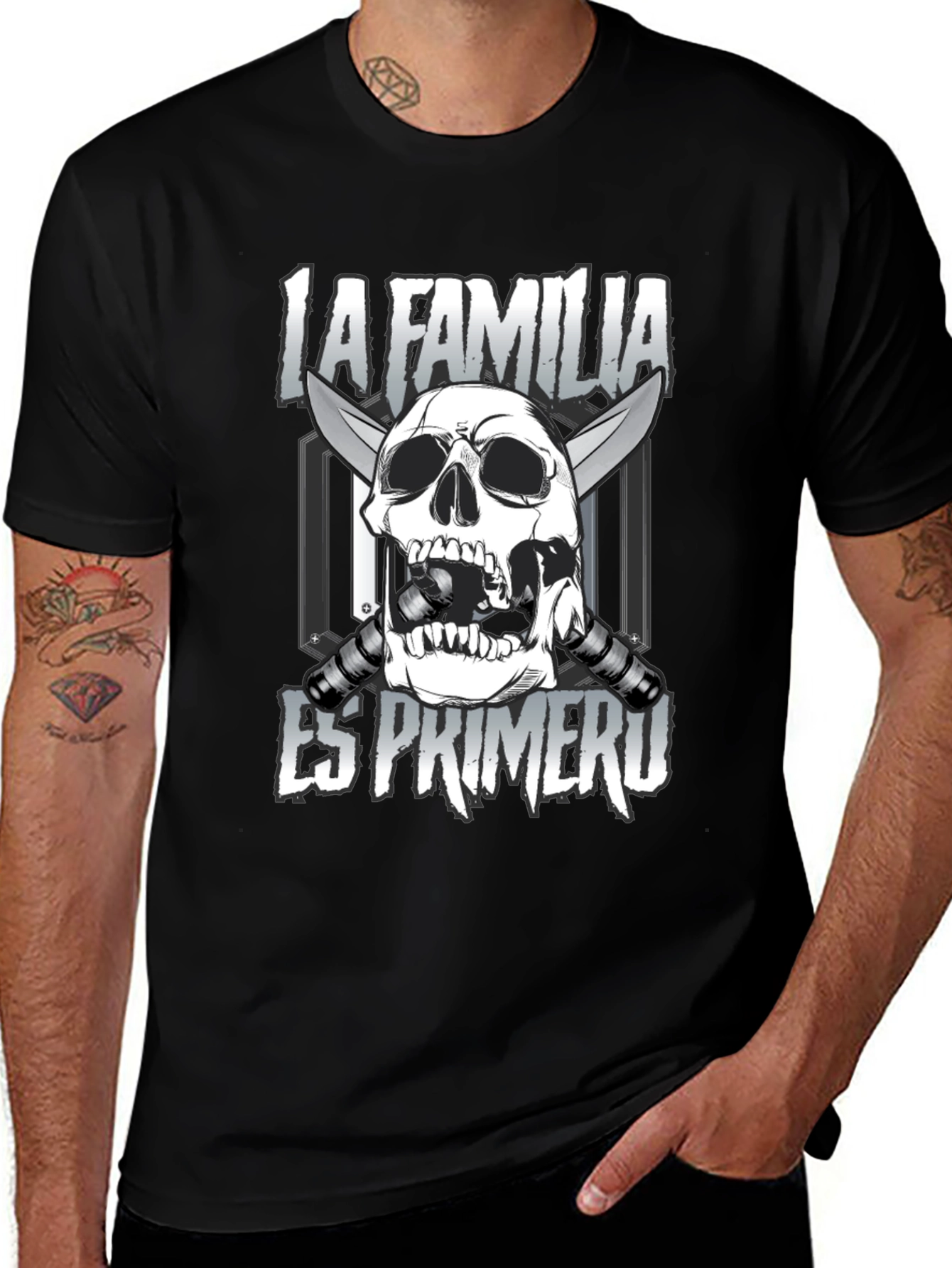 La Familia Skull T-Shirt