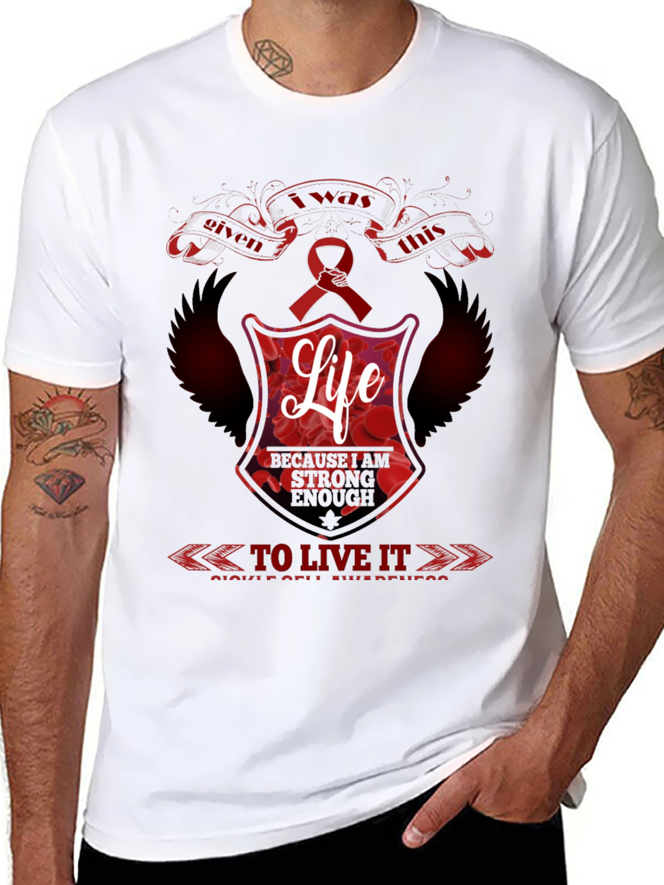 Sickle Cell Awareness Graphic T-Shirt