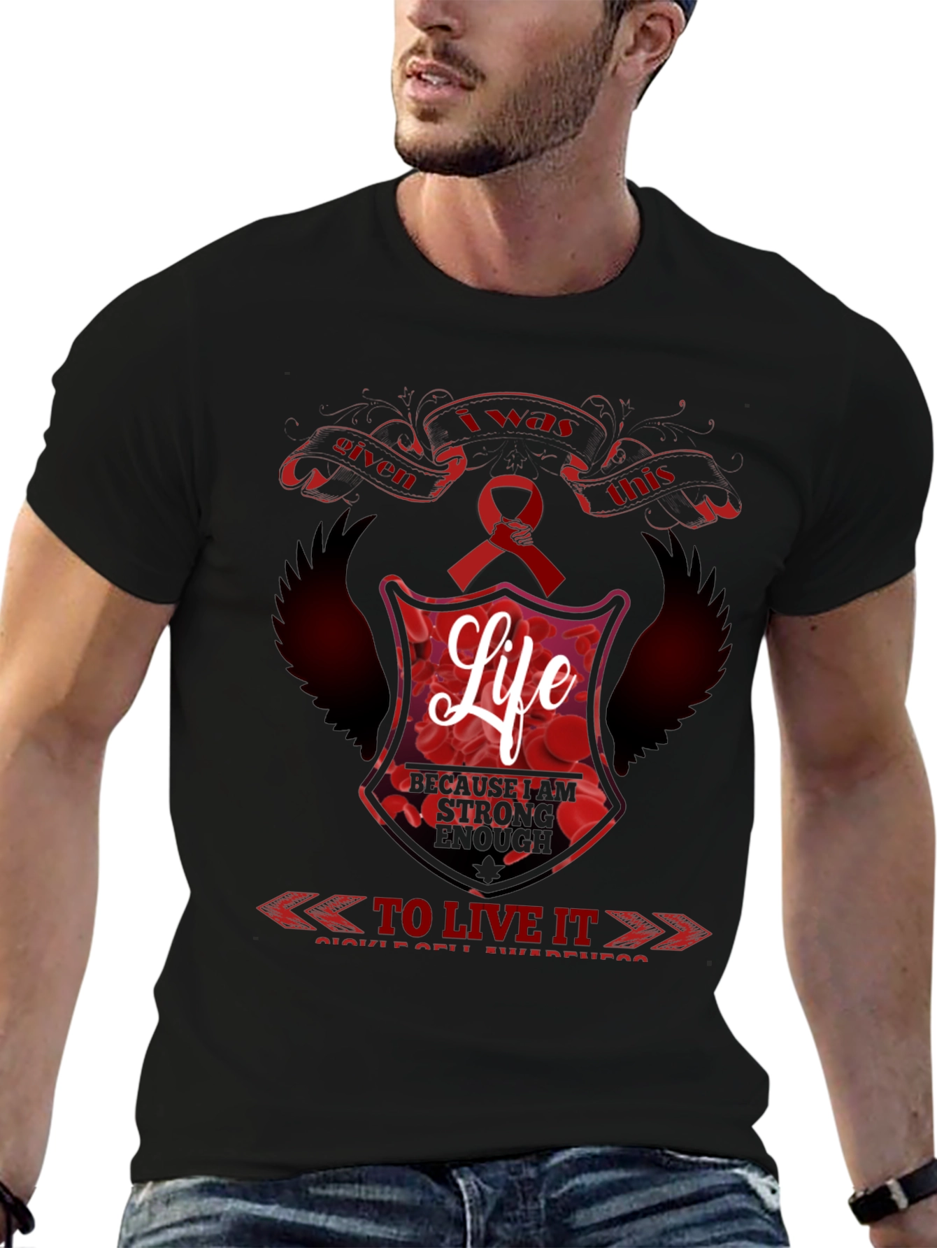 Sickle Cell Awareness Graphic T-Shirt