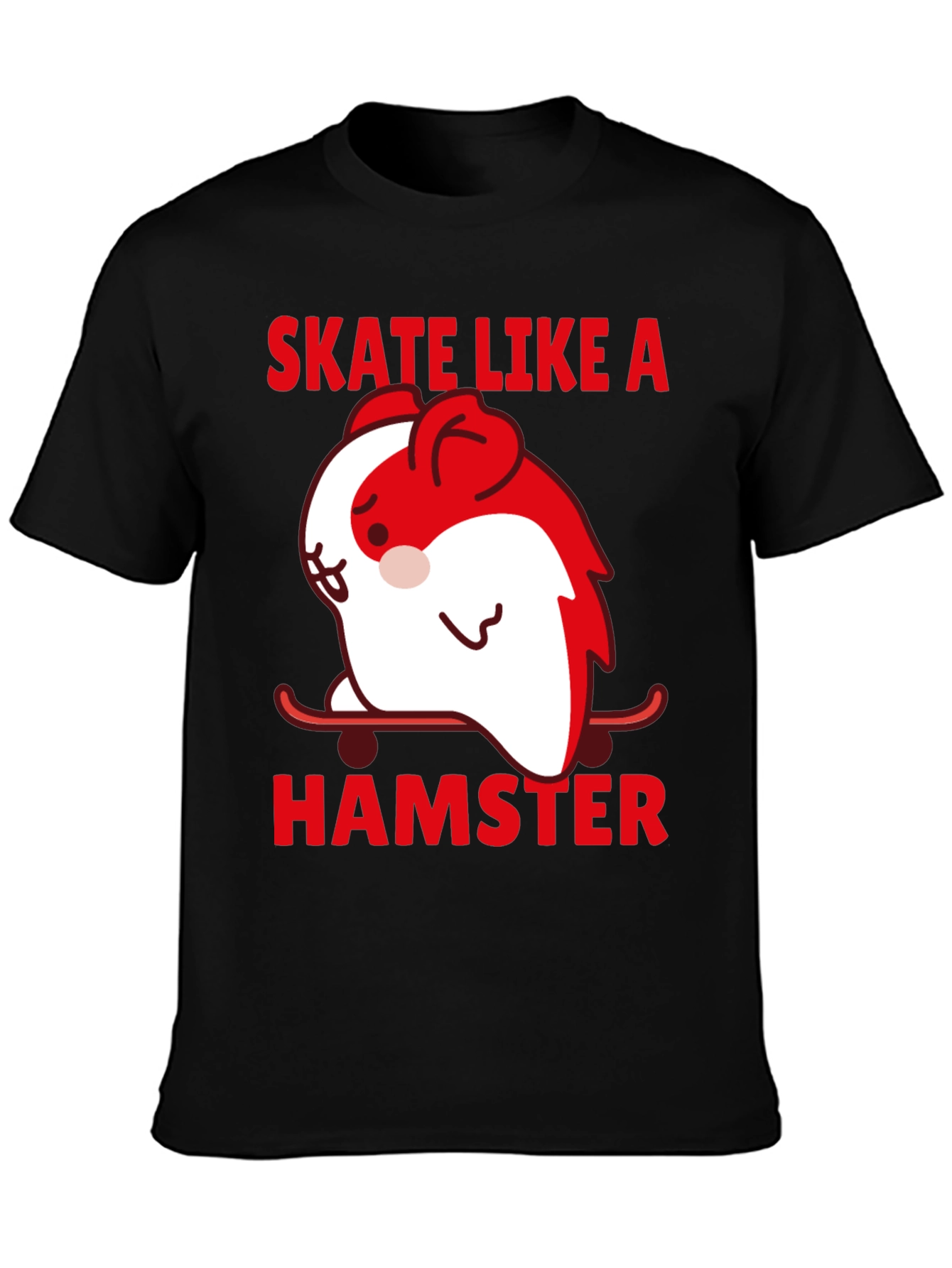 Skate Like A Hamster Graphic Tee