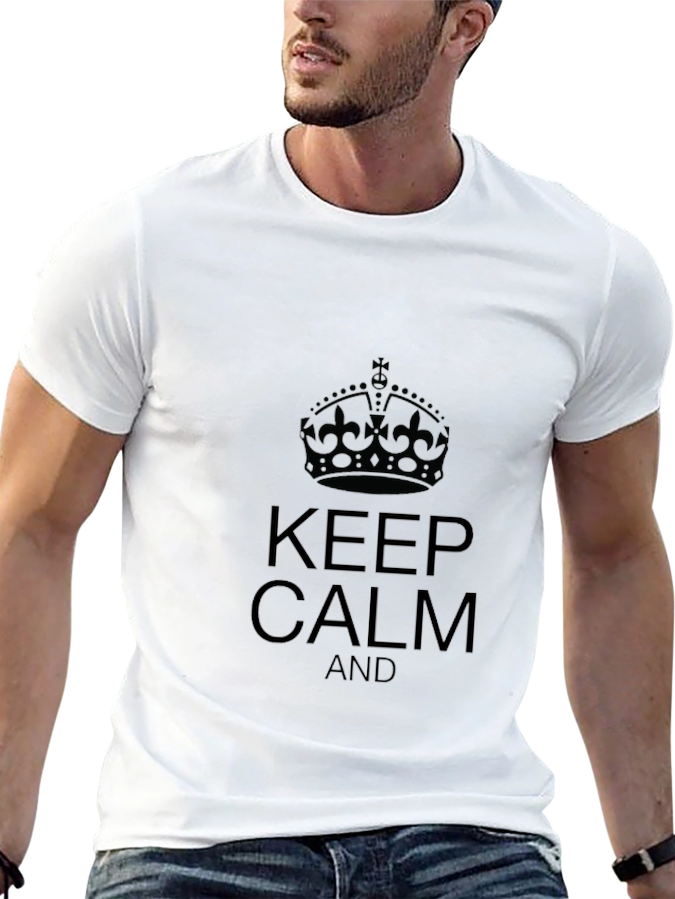 Keep Calm Black T-Shirt
