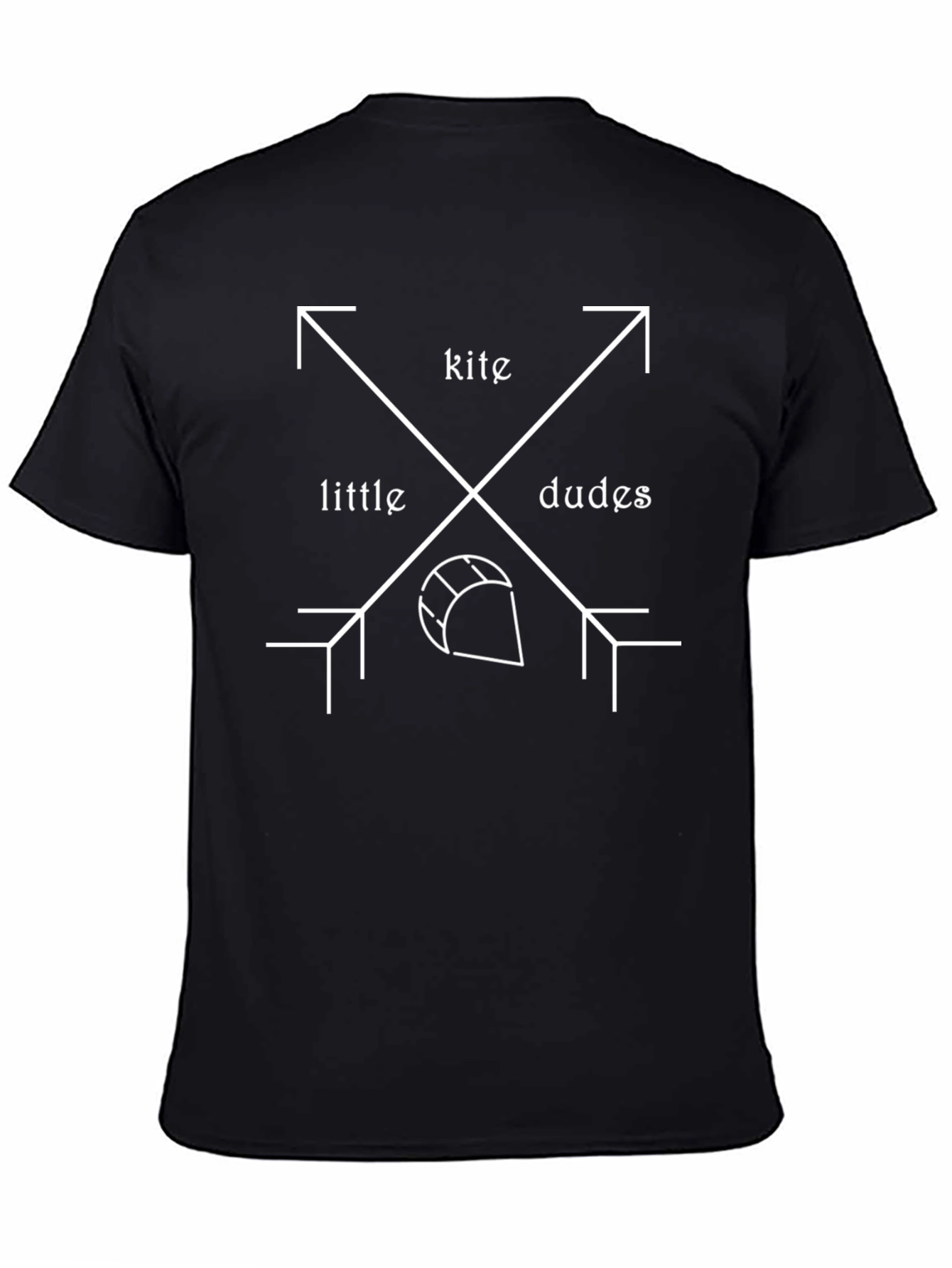 Kite Little Dudes Black T-Shirt