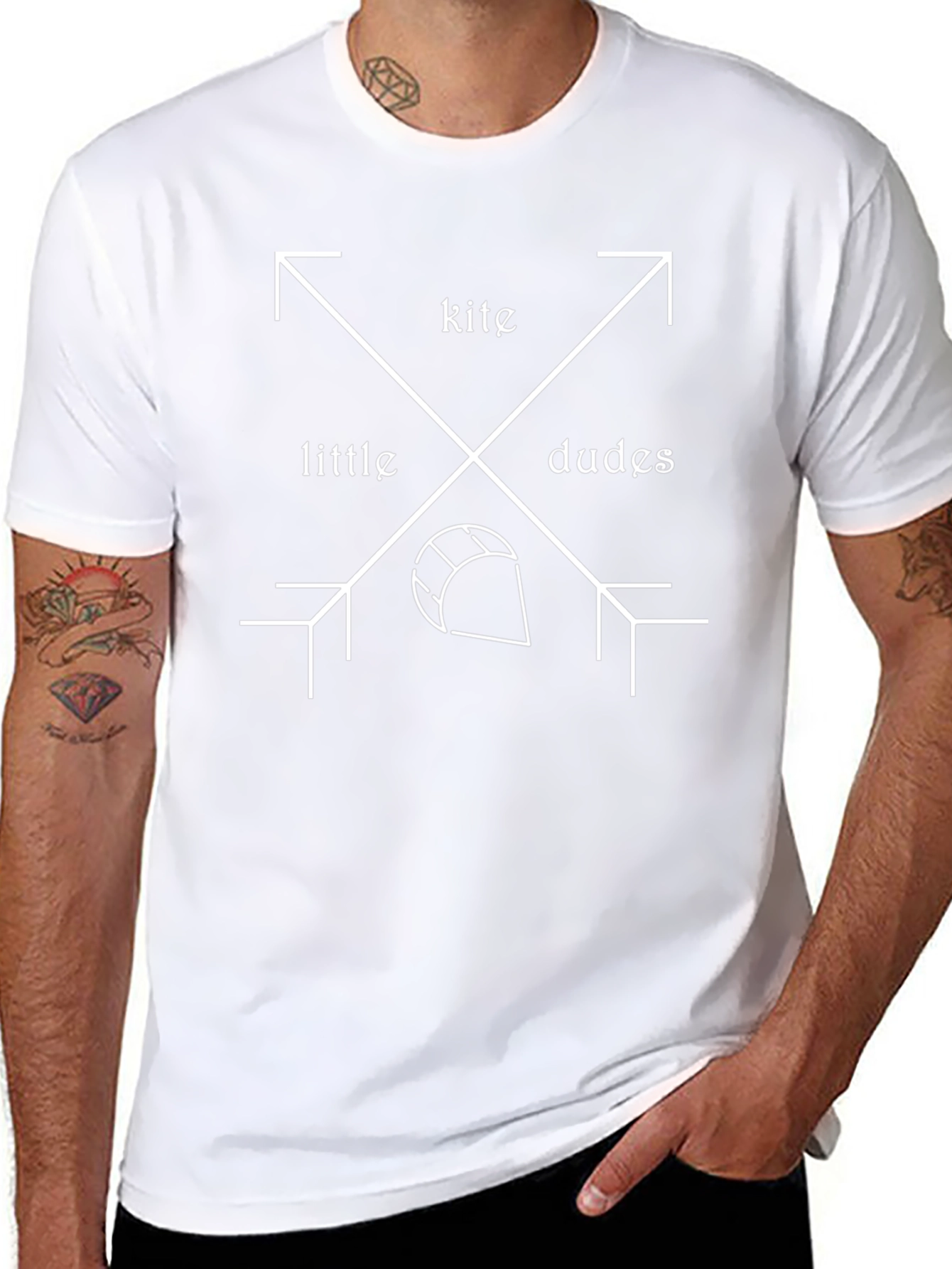 Kite Little Dudes Black T-Shirt