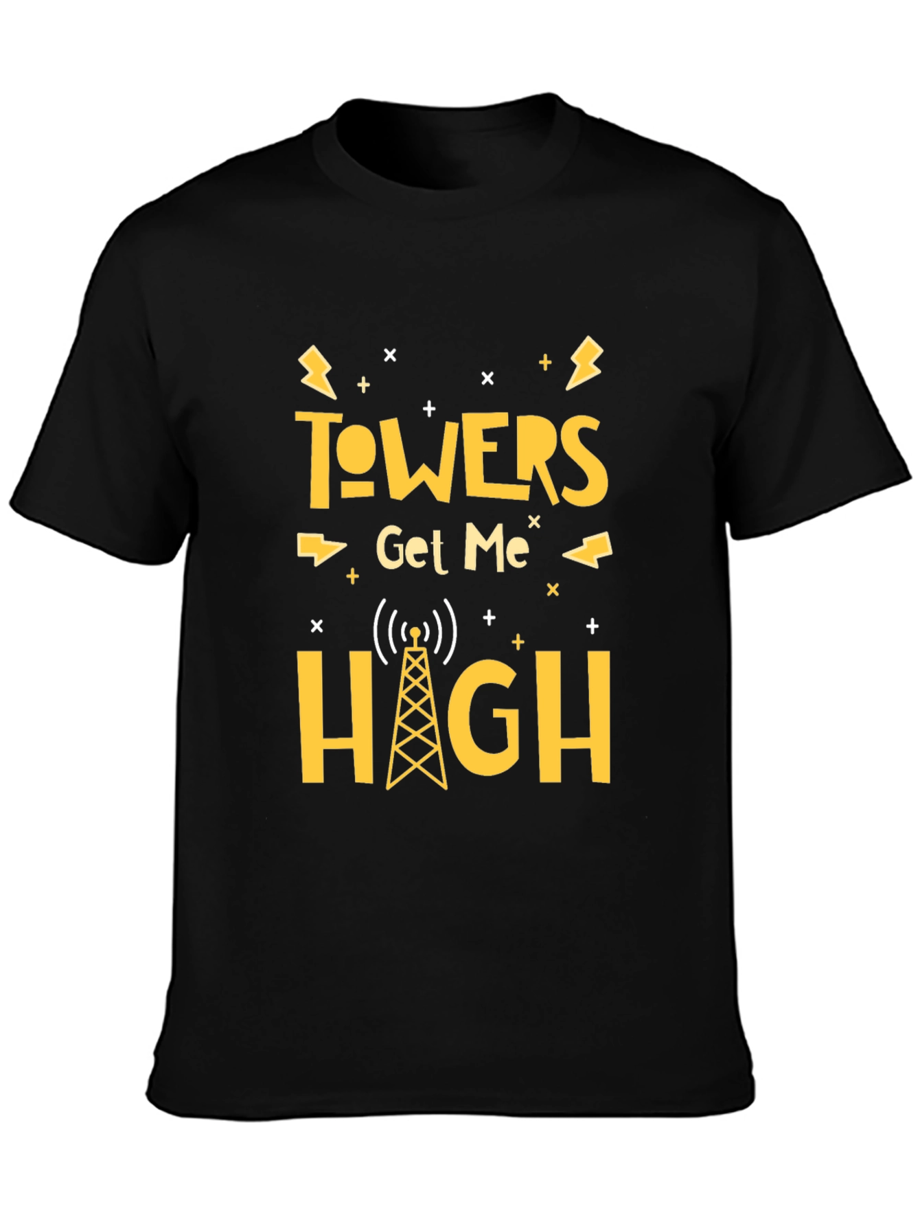 Towers Get Me High Graphic Tee