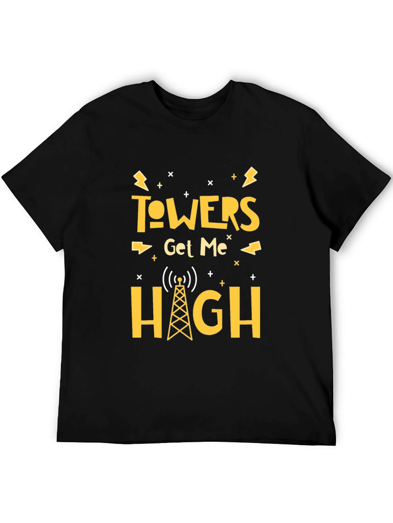 Towers Get Me High Graphic Tee