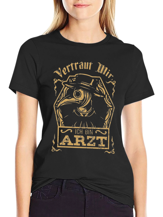 Plague Doctor Arzt Graphic T-Shirt