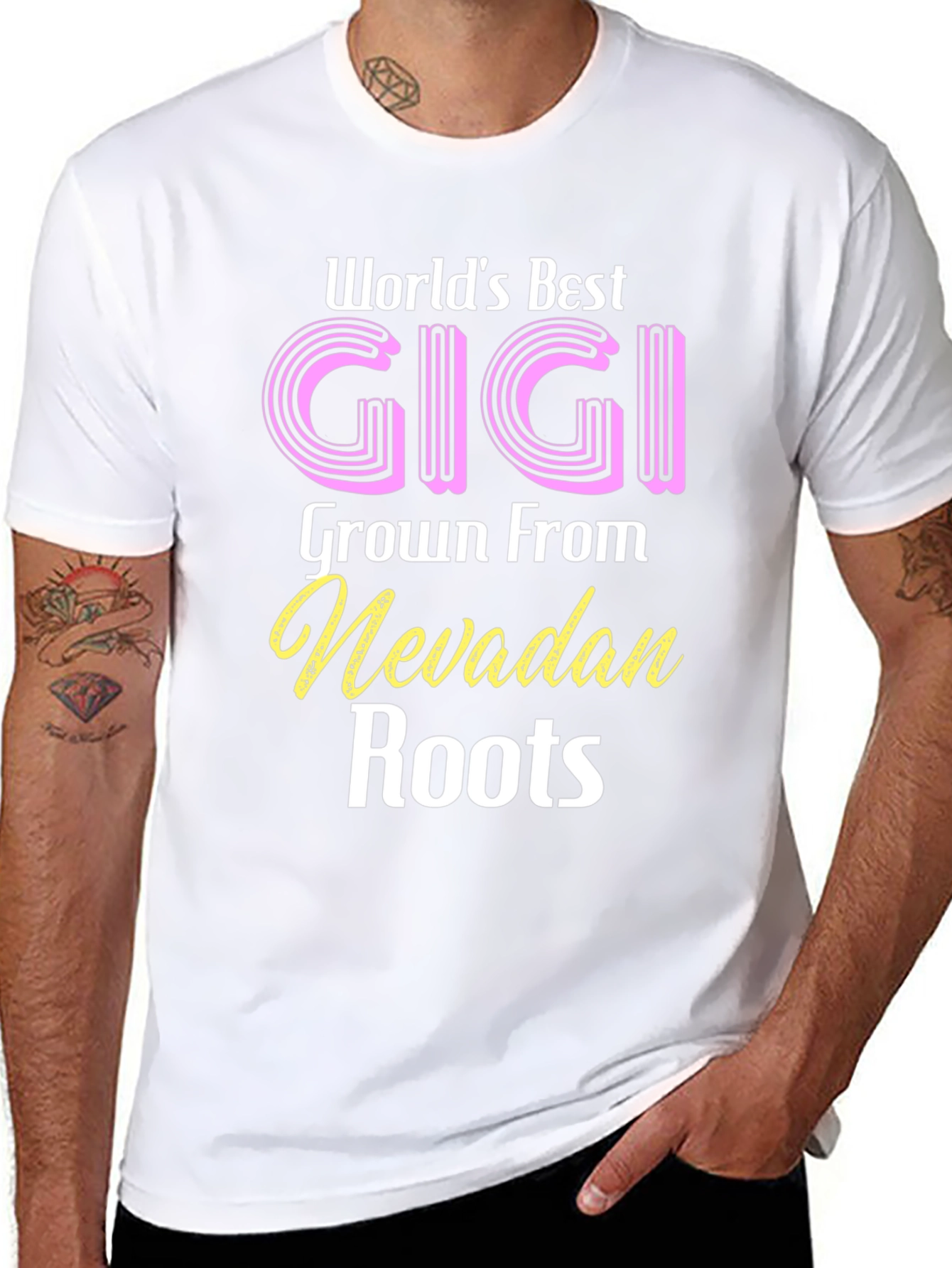 Worlds Best Gigi Nevadan Roots T-Shirt