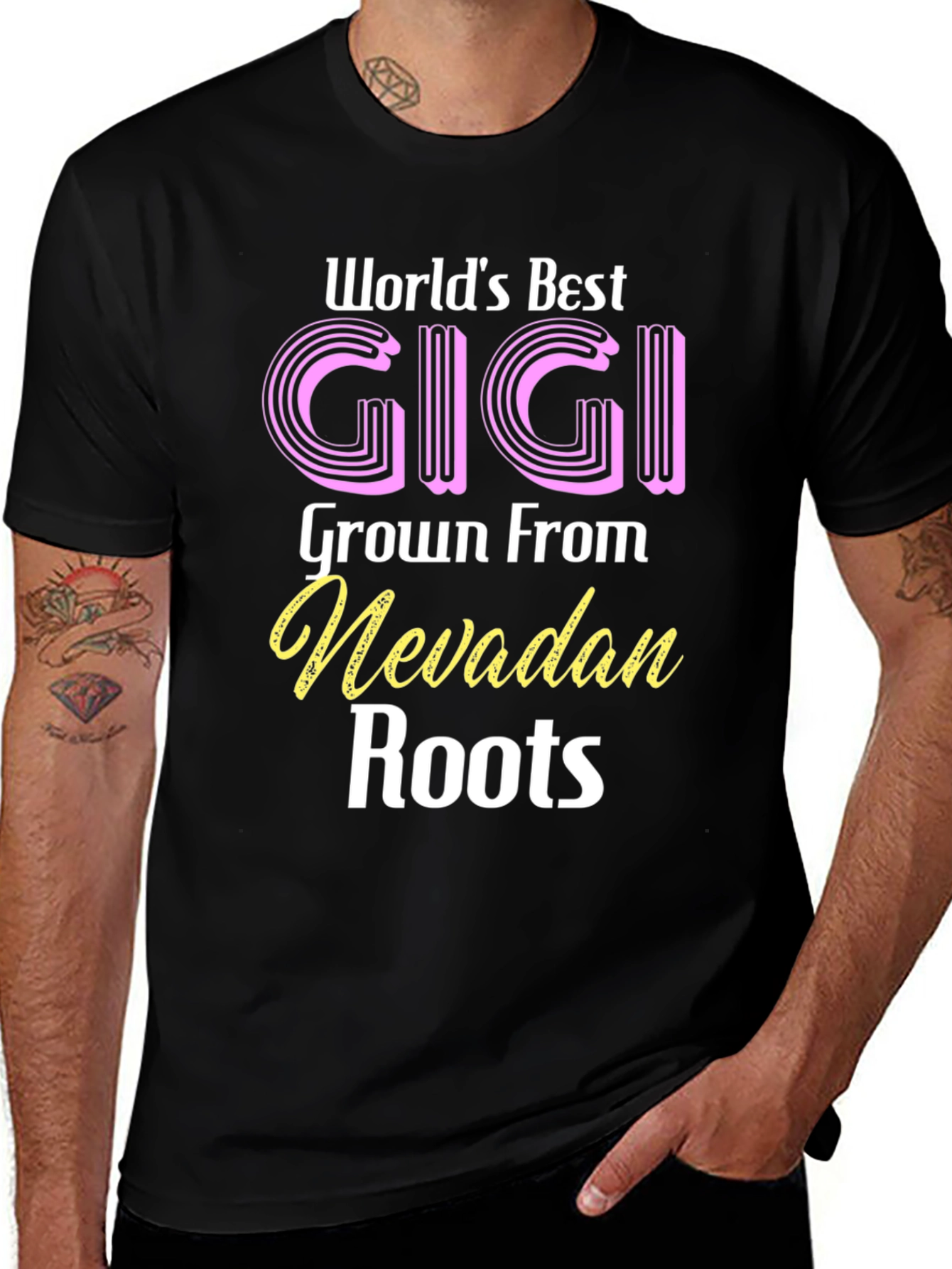 Worlds Best Gigi Nevadan Roots T-Shirt