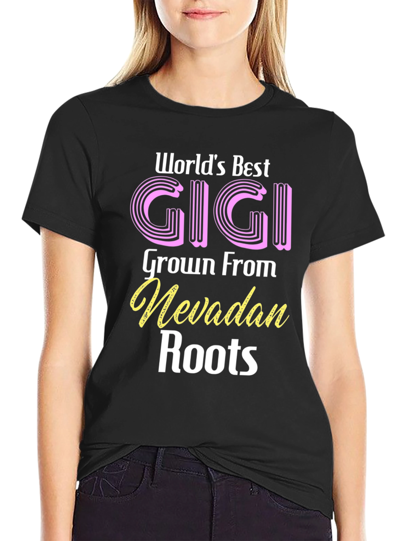 Worlds Best Gigi Nevadan Roots T-Shirt