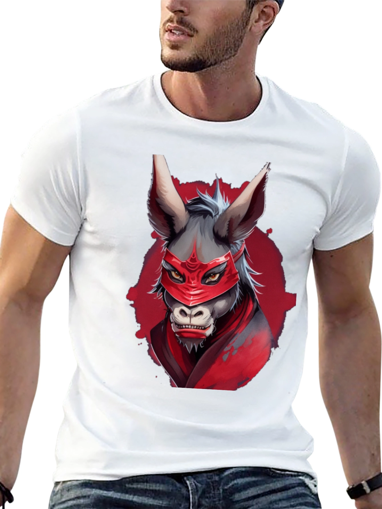 Ninja Donkey T-Shirt - Unique Graphic Tee