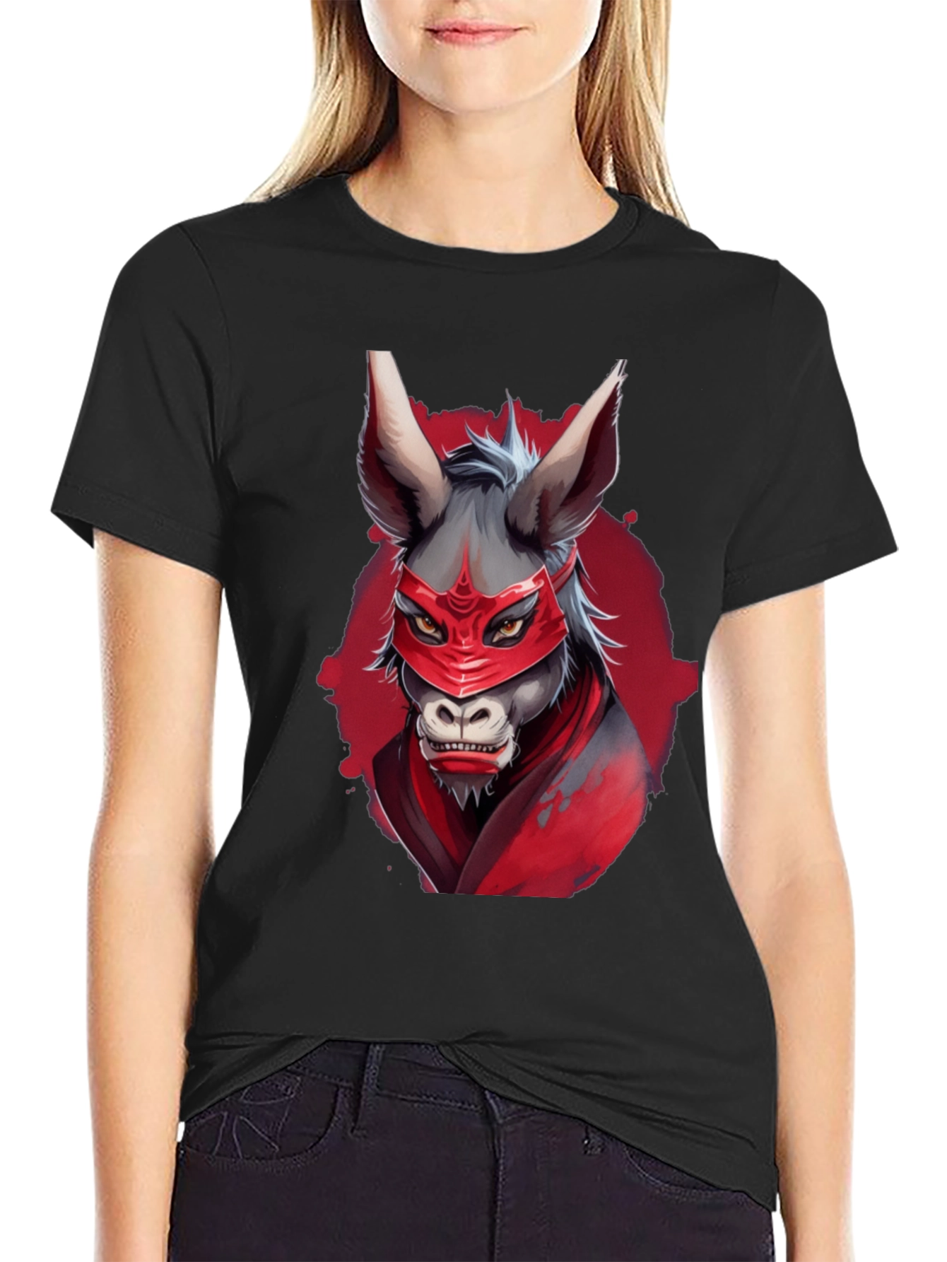 Ninja Donkey T-Shirt - Unique Graphic Tee