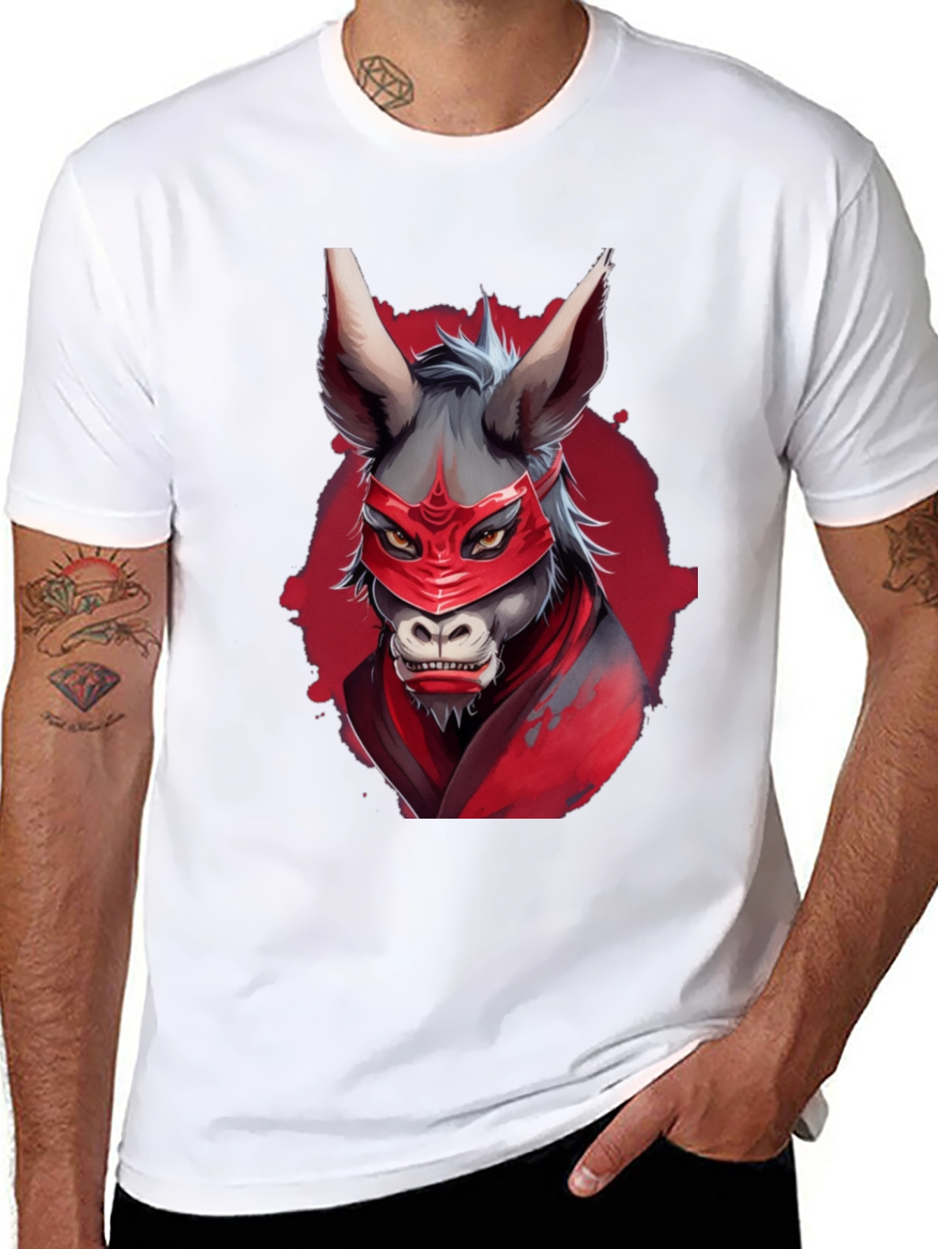 Ninja Donkey T-Shirt - Unique Graphic Tee